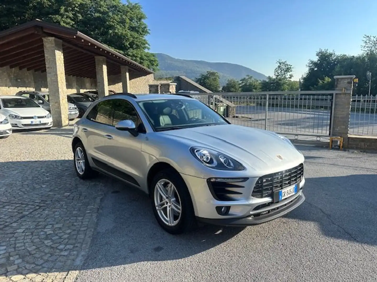 Porsche Macan Macan S 3.0d 258cv pdk my16 WEBASTO+ GANCIO TRAINO Grigio - 2