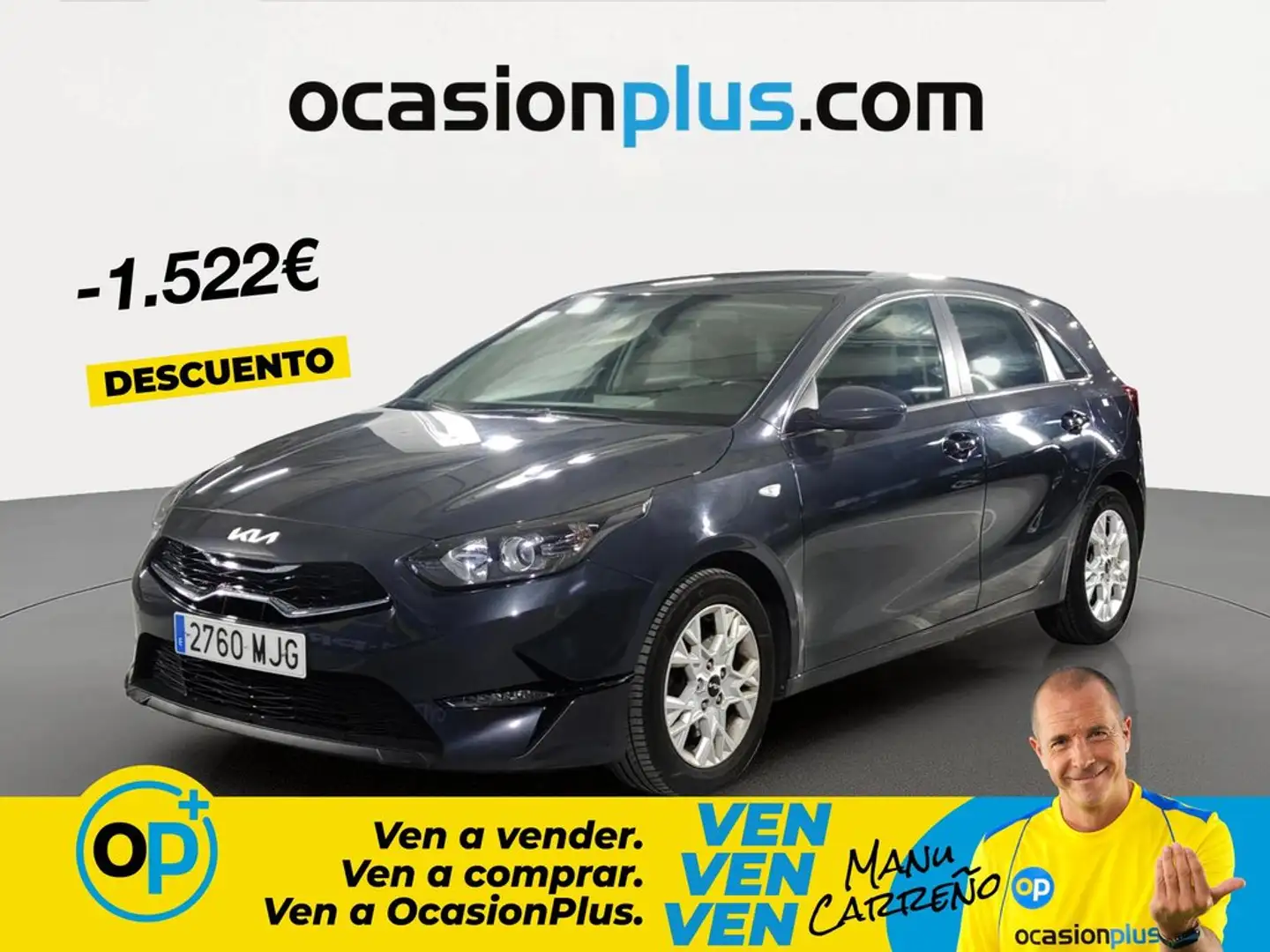 Kia Ceed / cee'd 1.6 MHEV iMT Eco-Dynamics Drive 136 Gris - 1