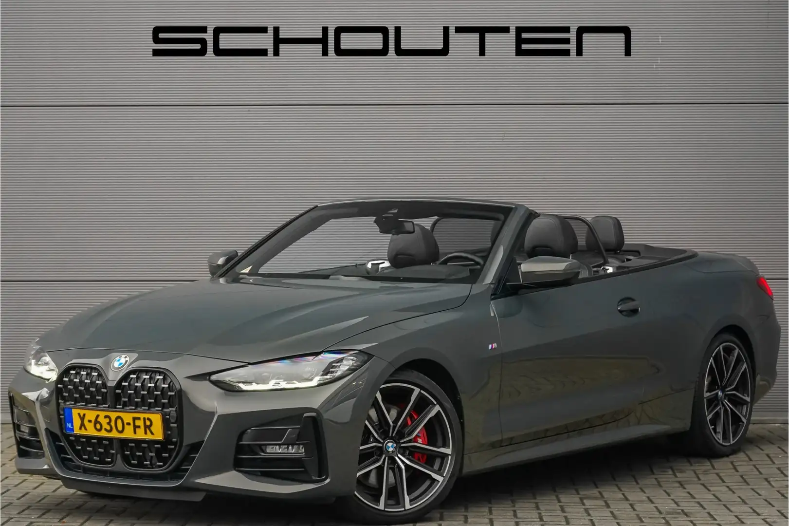 BMW 430 4-serie Cabrio 430i High Executive M-Sport Nekverw Grijs - 1