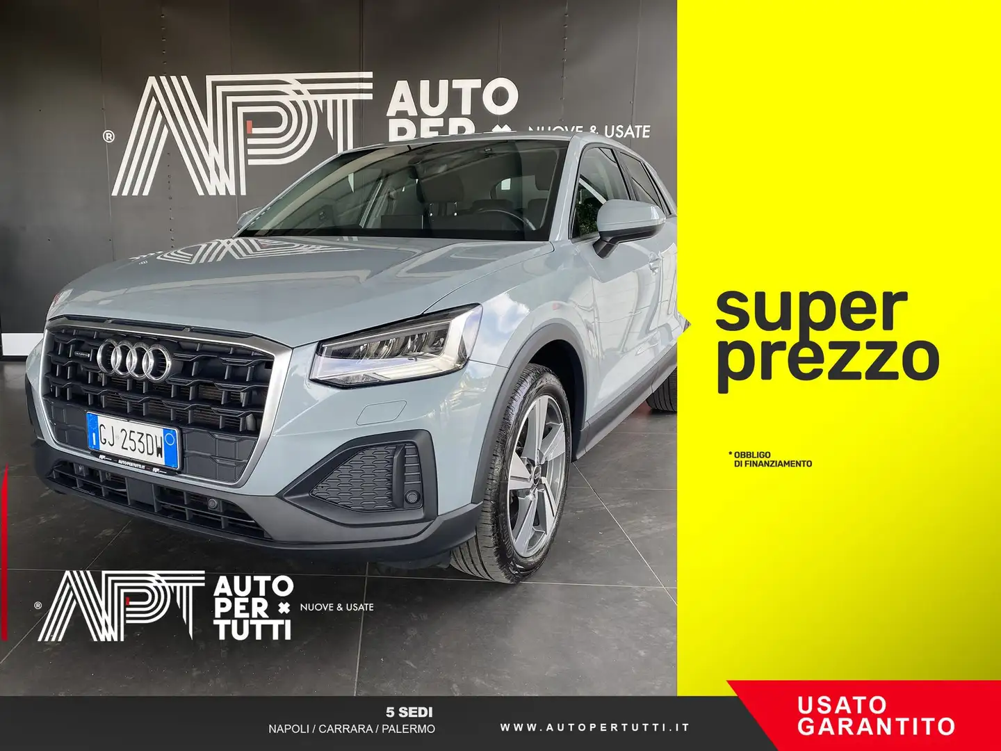 Audi Q2 Q2 35 2.0 tdi Admired Advanced quattro s-tronic Gris - 1
