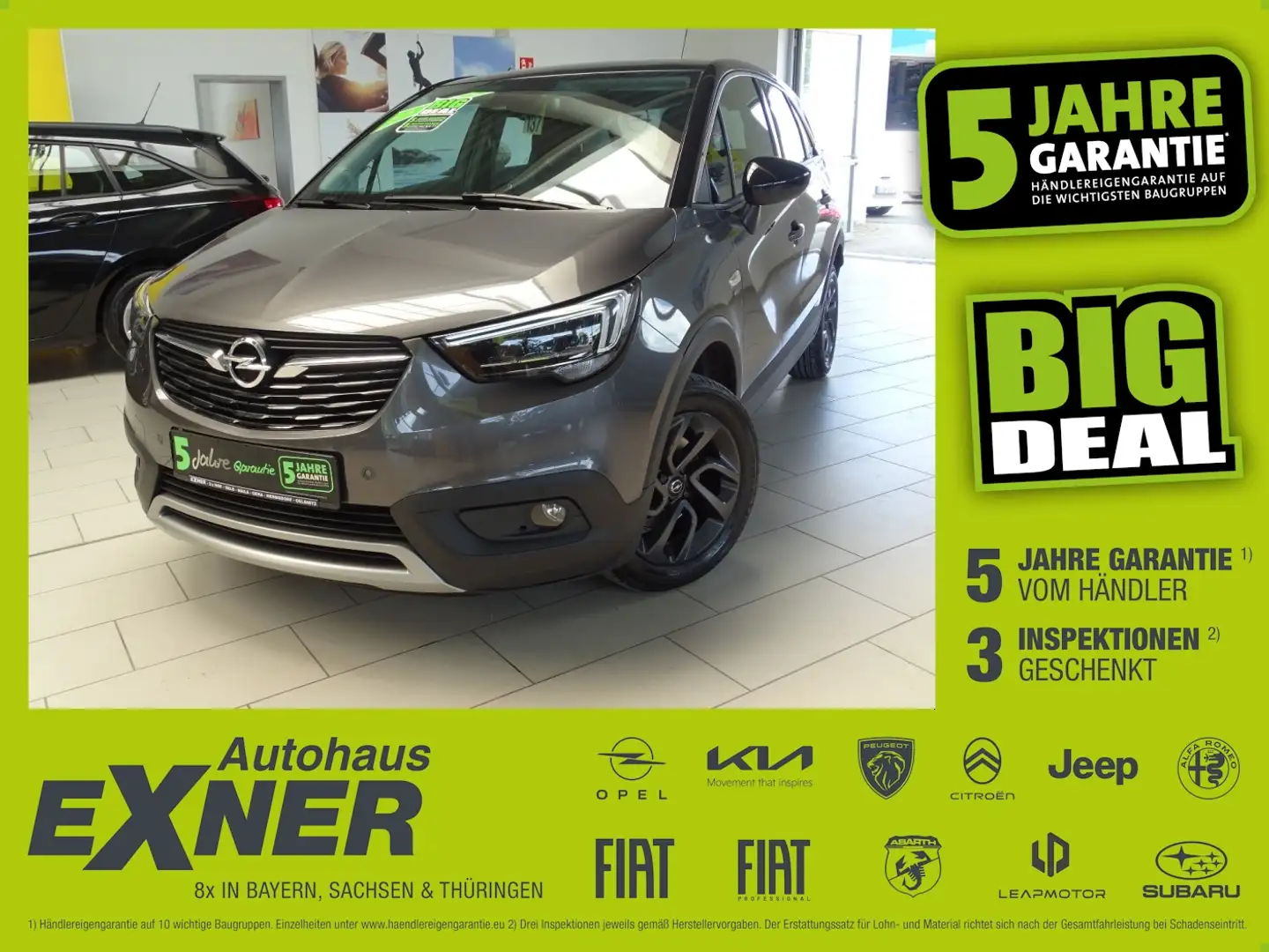 Opel Crossland X 1.2 Turbo 2020 Sitzheizung vorn Grau - 1