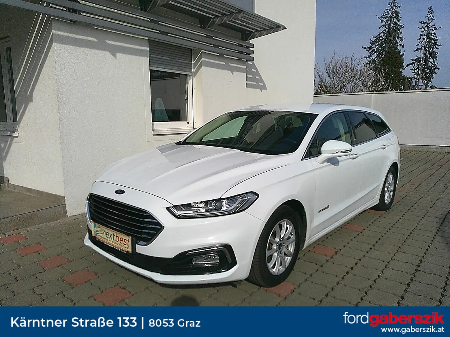 Ford Mondeo Traveller Titanium 2,0 Hybrid Aut. Weiß - 1
