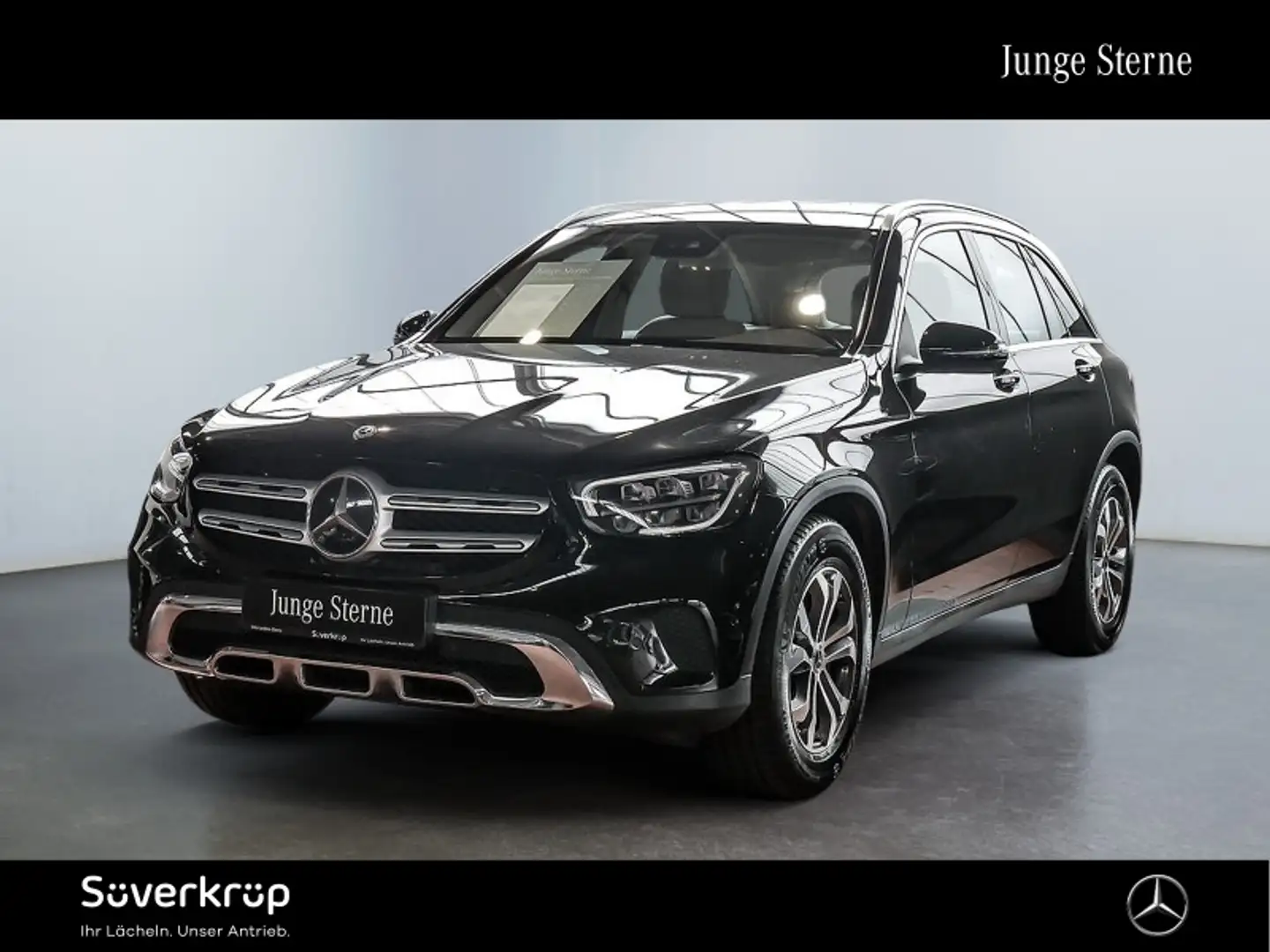 Mercedes-Benz GLC 200 d 4M AHK DISTR KAMERA SPUR PDC SHZ Schwarz - 1