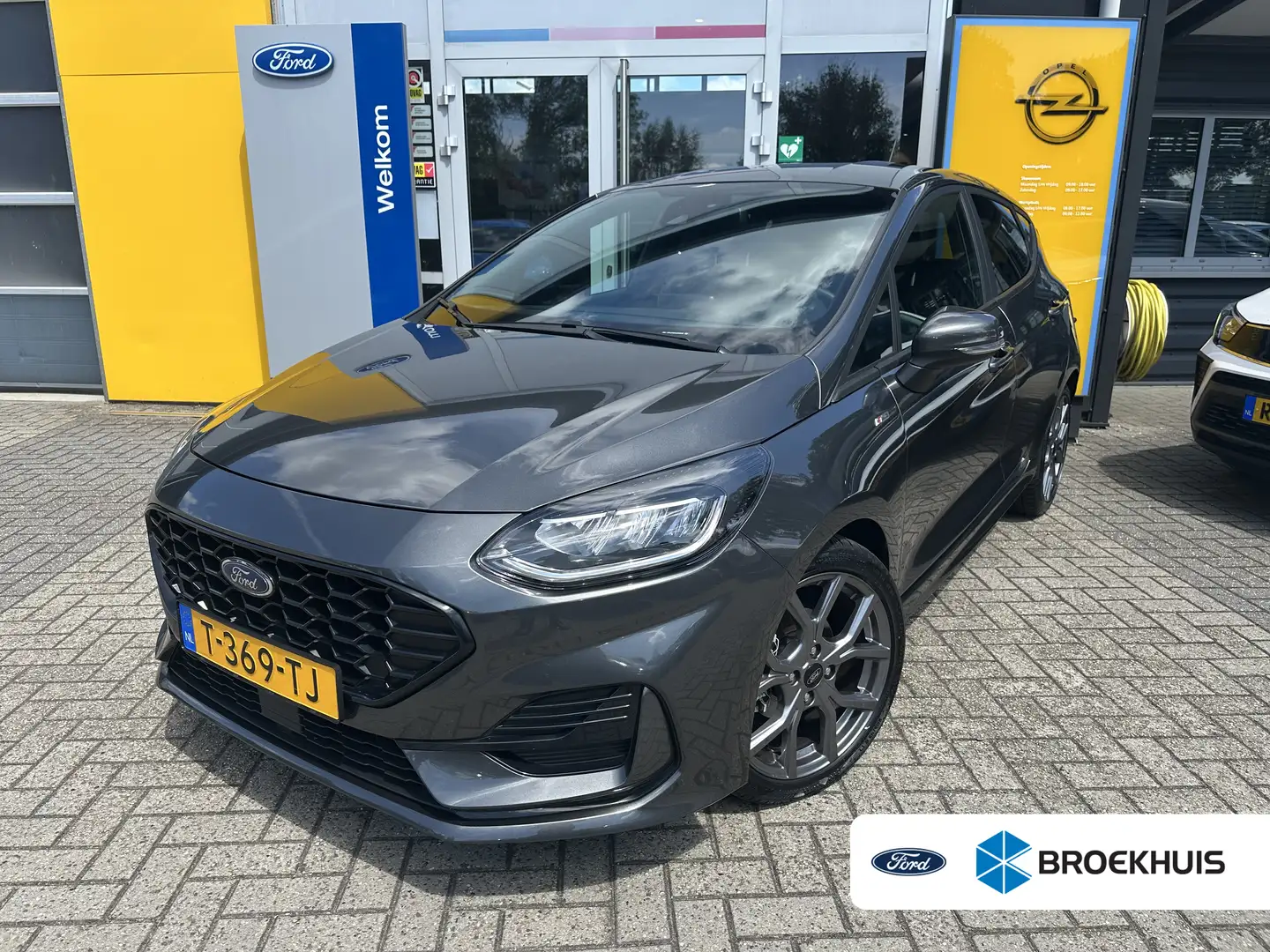 Ford Fiesta 1.0 125PK Hybrid ST-Line | STOEL-, STUUR- EN VOORR Grijs - 1