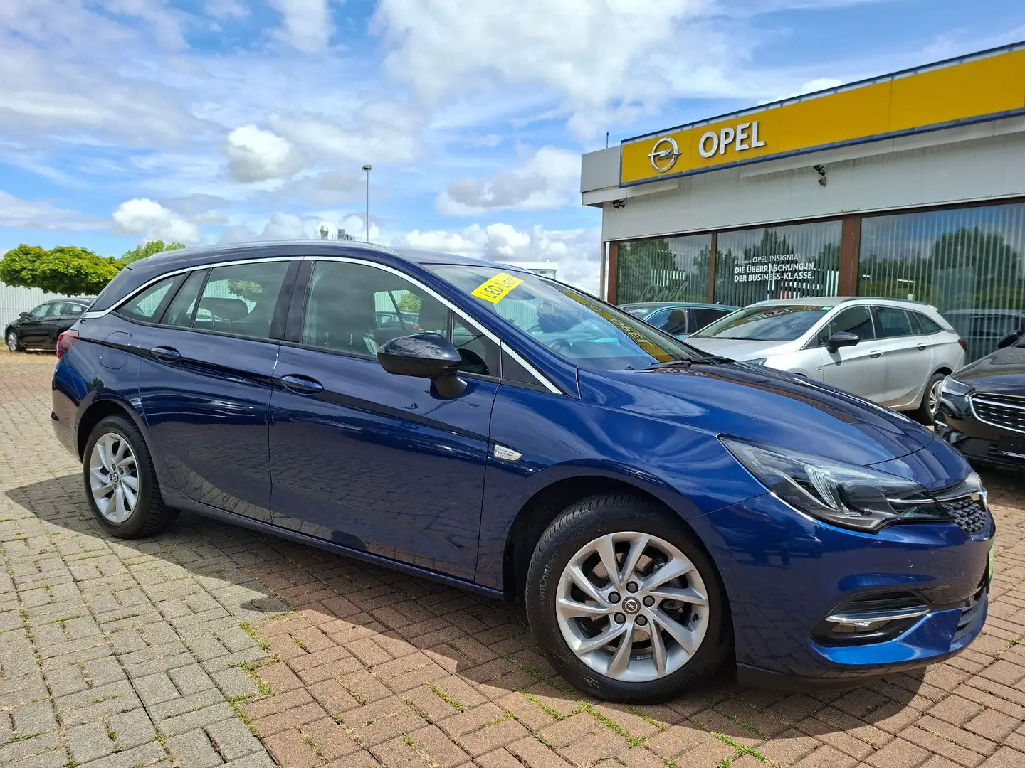 Opel Astra K ST Elegance+LED+NAVI+KLIMAAUTO+SHZ+LHZ+ Bleu - 1