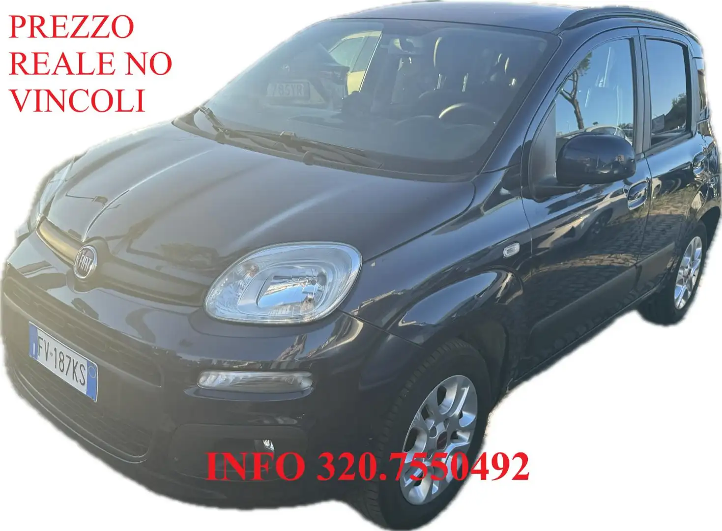 Fiat Panda 1.2 Lounge s&s 69cv my19 KM CERTIFICATI Blu/Azzurro - 1