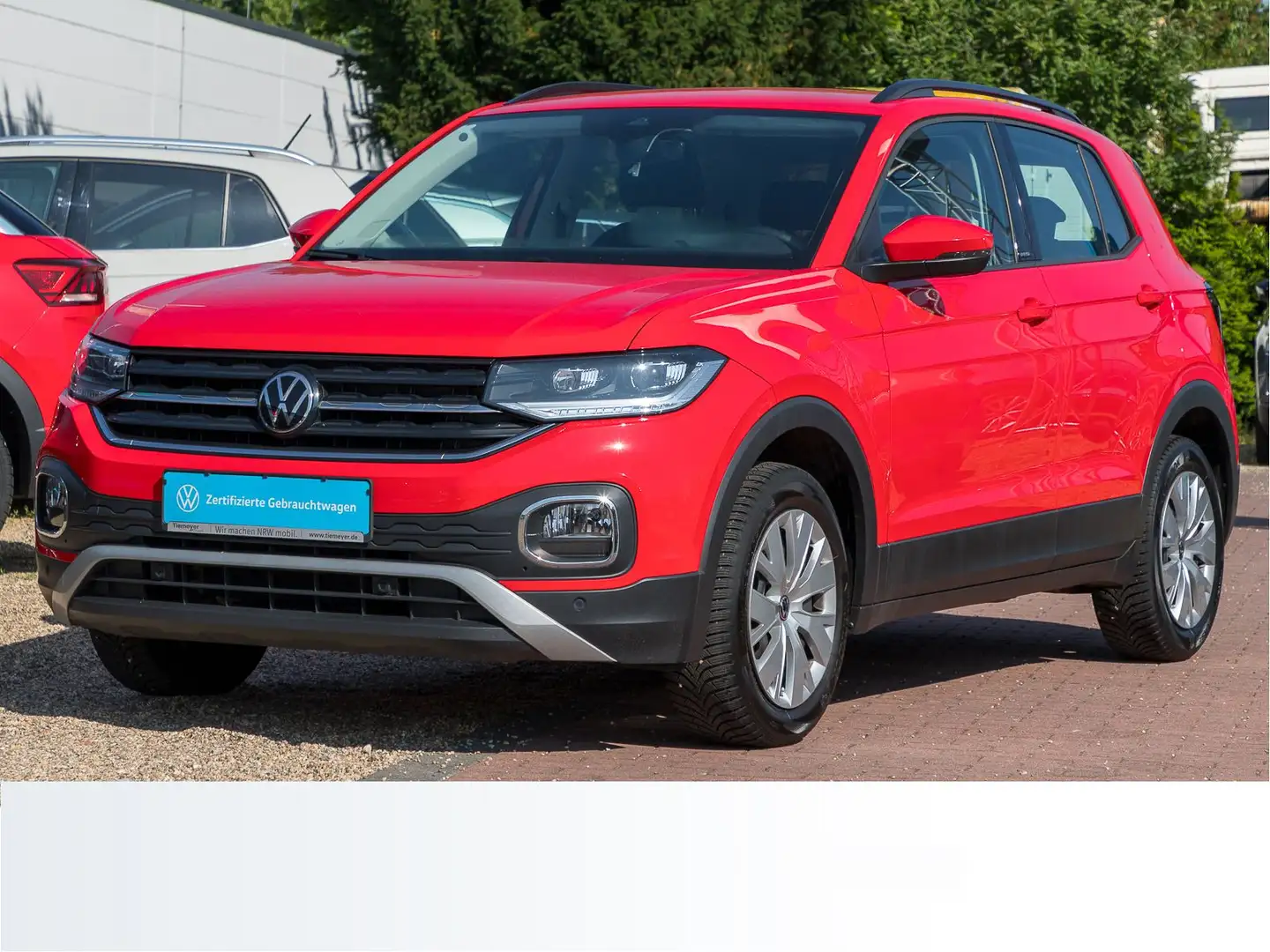 Volkswagen T-Cross 1.0 TSI UNITED LED KAMERA SITZHZ LM17 Rot - 2