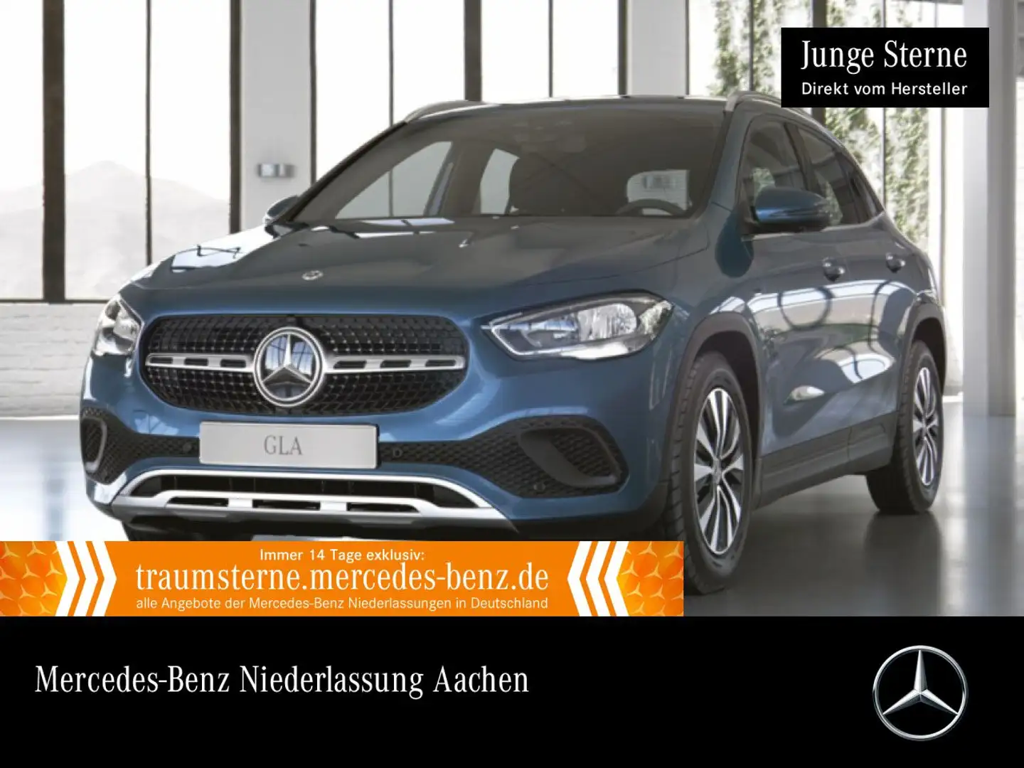 Mercedes-Benz GLA 250 e STYLE+360°+TOTW+8G Blau - 1