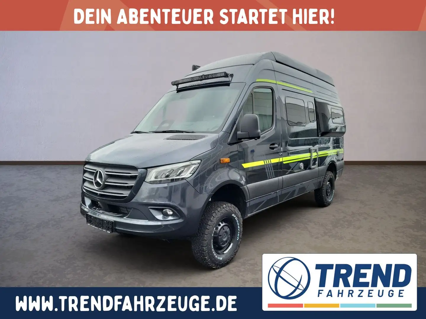 Hymer/Eriba Grand Canyon S CrossOver Mercedes **Schlafdach Grau - 1