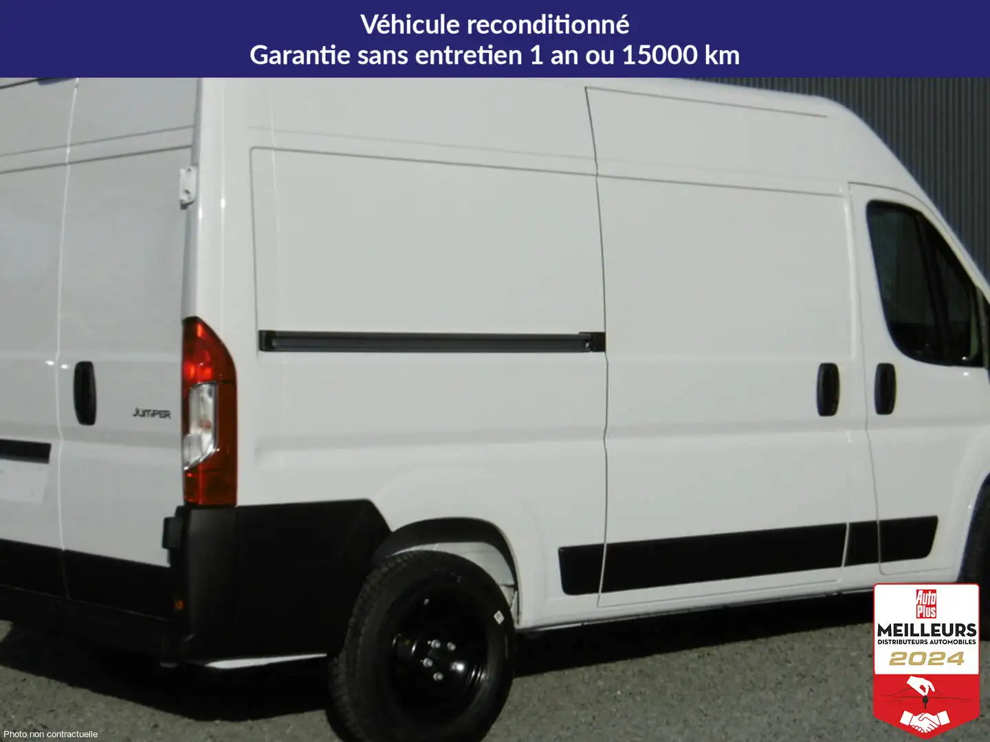 Citroen Jumper FOURGON TOLE 35 L2H2 140 S\u0026S BVM6 4 portes VUL Diesel112023 - En cours Blanc - 2