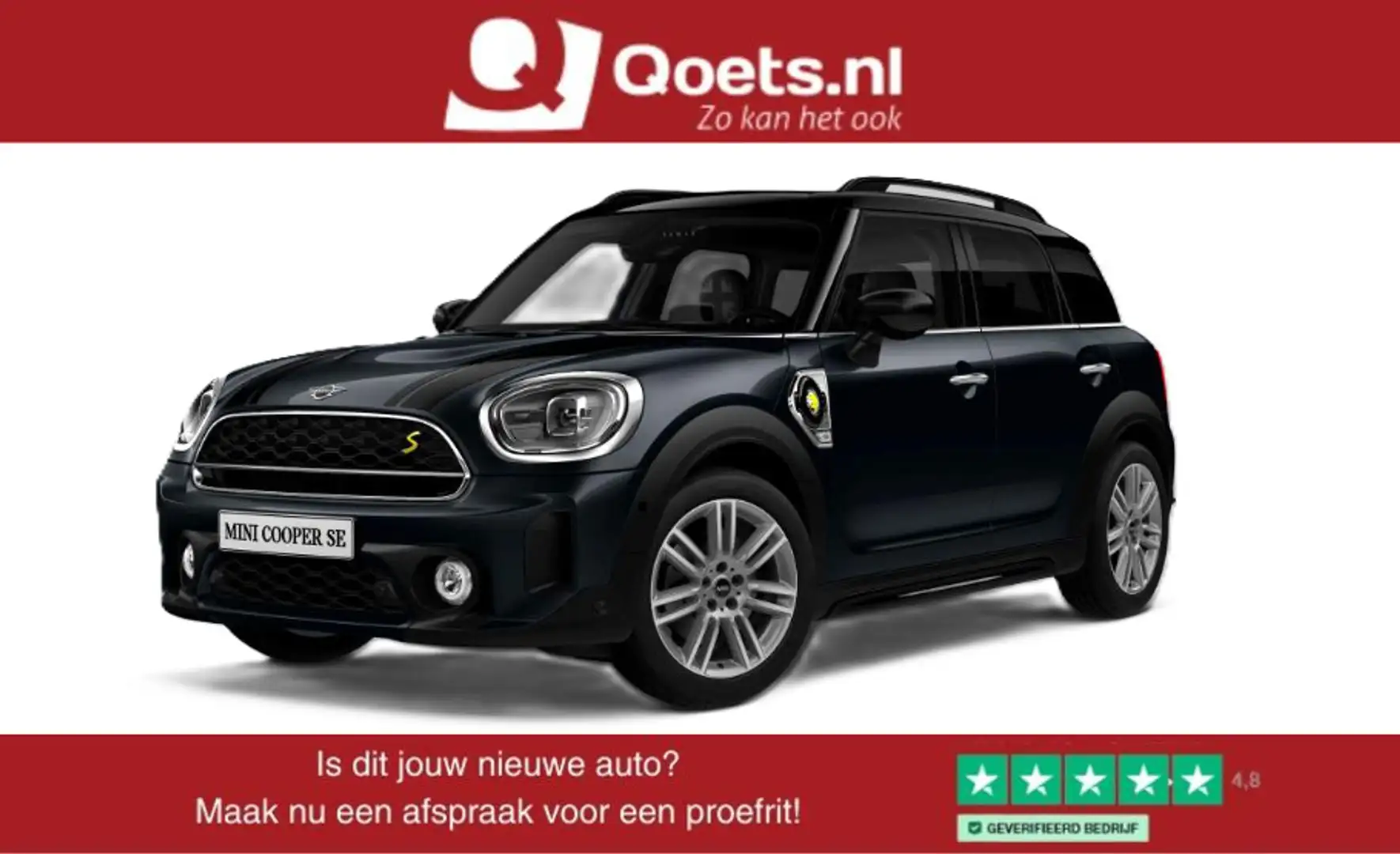 MINI Cooper SE Countryman Mini ALL4 Panoramadak - Head up - Parking/Driving Noir - 1