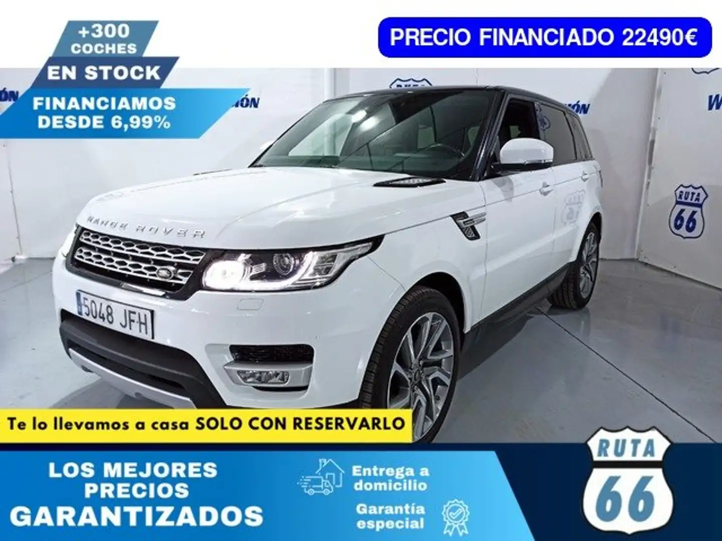 Land Rover Range Rover Sport 3.0SDV6 Hybrid HSE 340 Blanco - 1