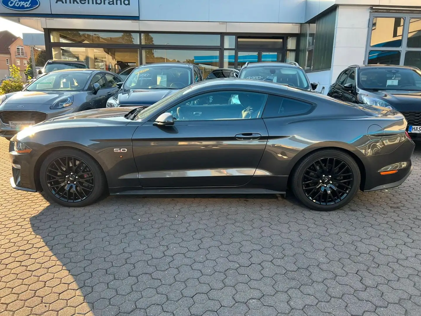 Ford Mustang GT Grau - 1