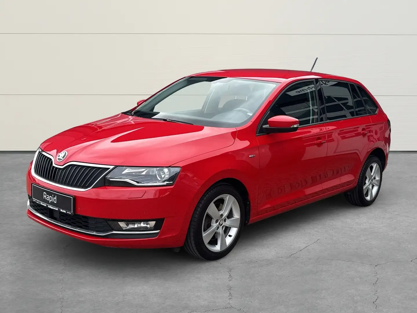 Skoda Rapid/Spaceback Spaceback Clever Scheckheft Bi-Xenon AHK Rot - 2