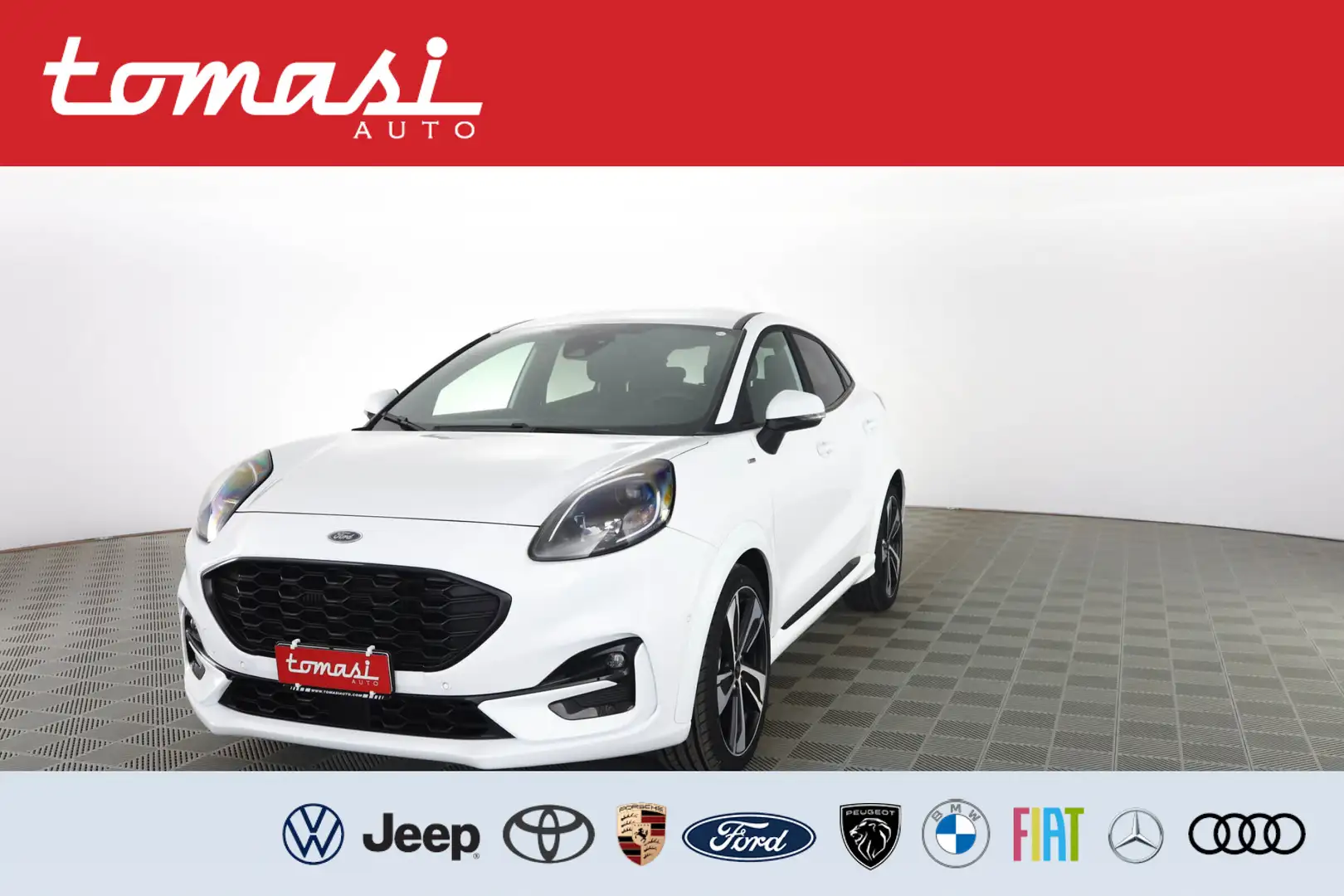 Ford Puma 1.0 EcoBoost Hybrid 125 CV S&S ST-Line X Bianco - 1