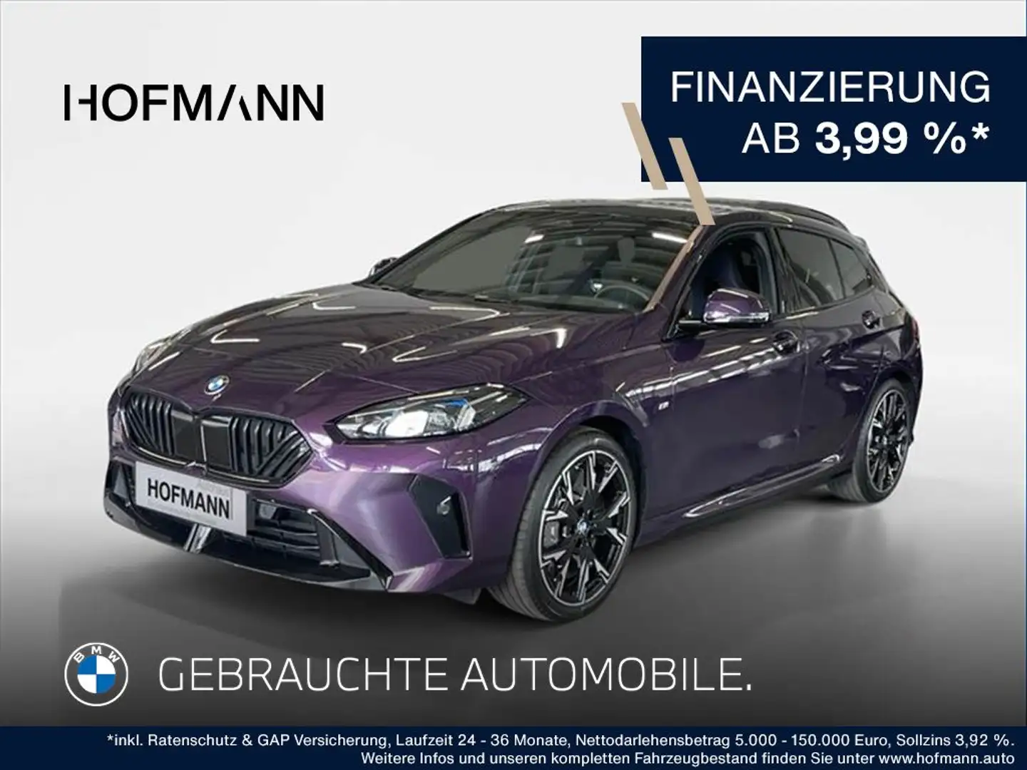 BMW 120 M-Sport Pro Violett - 1