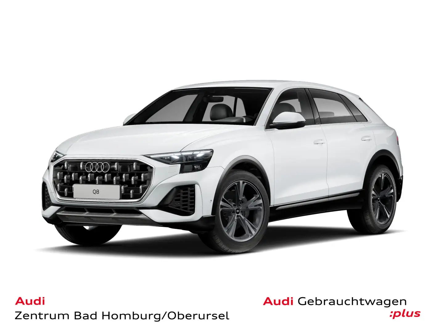 Audi Q8 55 TFSI quattro S line*Navi*Matrix*Alu*PDC*Vi Weiß - 1