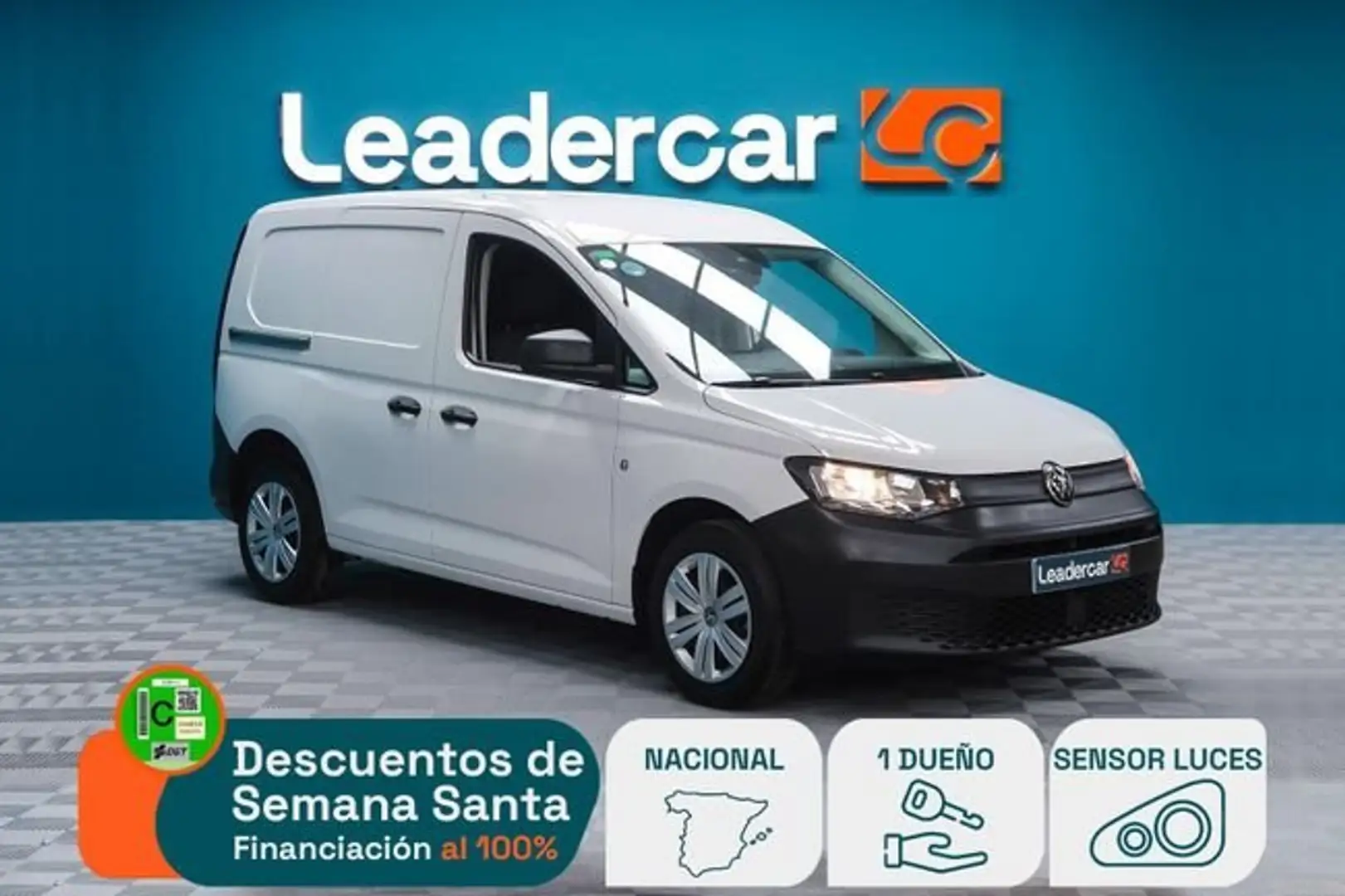 Volkswagen Caddy Furgón 2.0TDI 75kW Blanco - 1