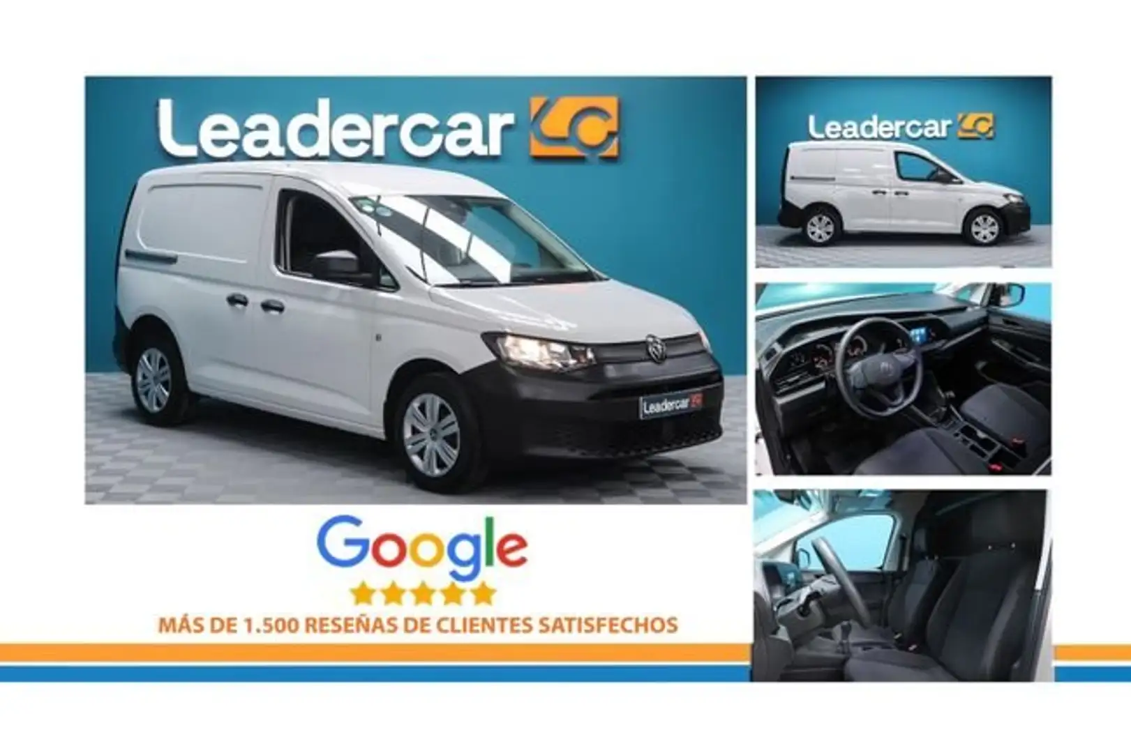 Volkswagen Caddy Furgón 2.0TDI 75kW Blanco - 2