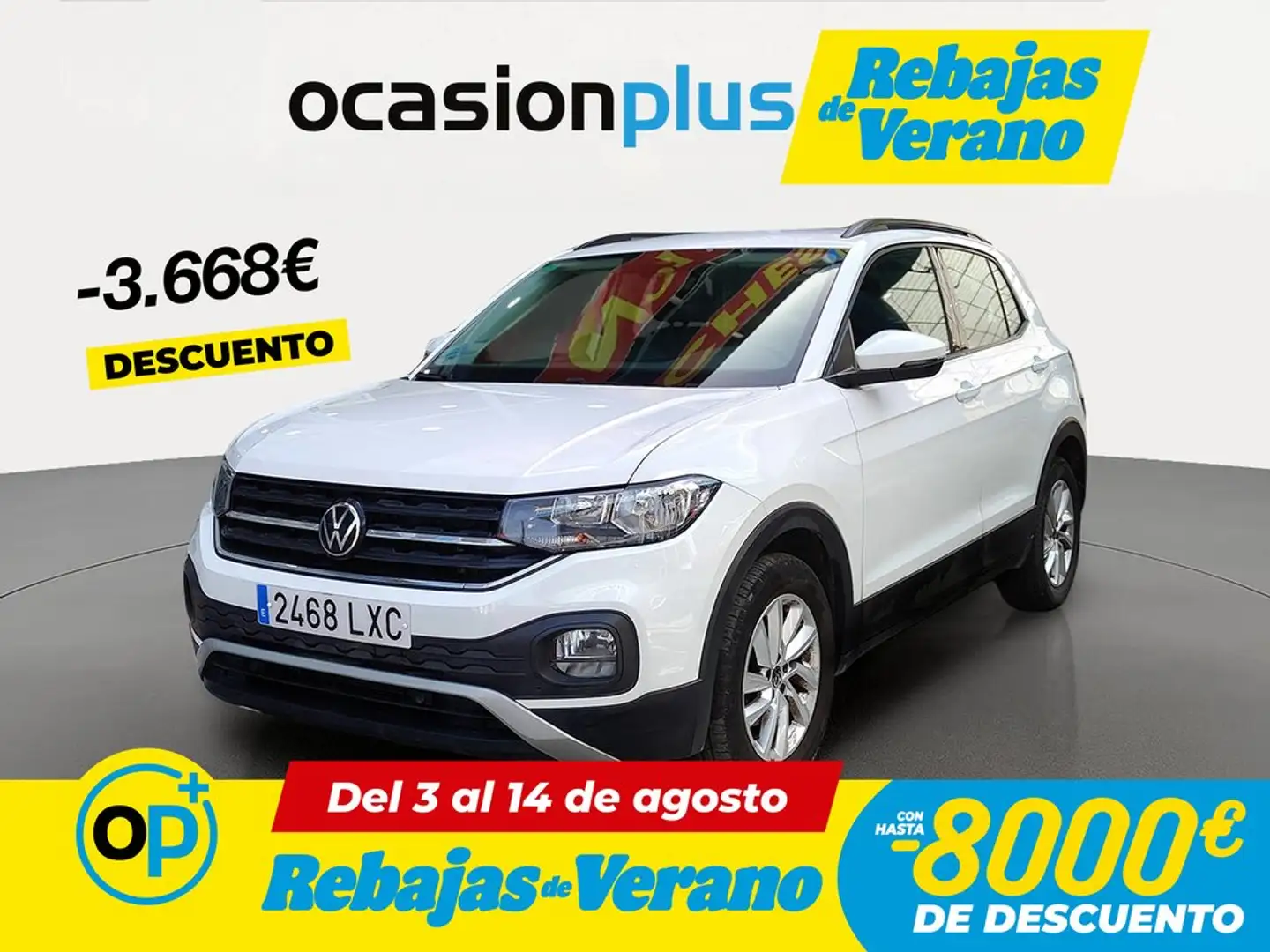 Volkswagen T-Cross 1.0 TSI Advance DSG7 81kW Blanco - 1