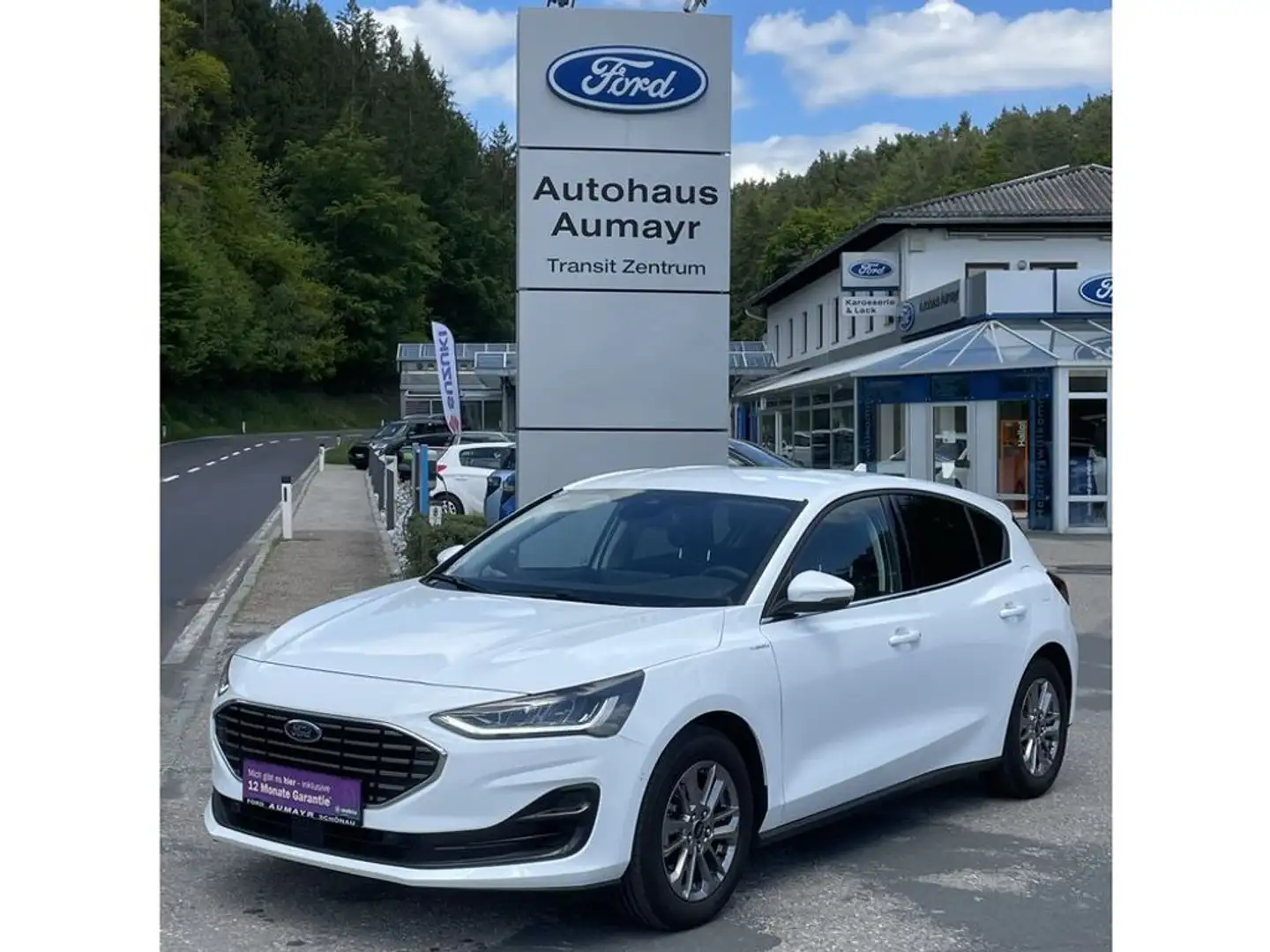 Ford Focus Titanium X Blanc - 1