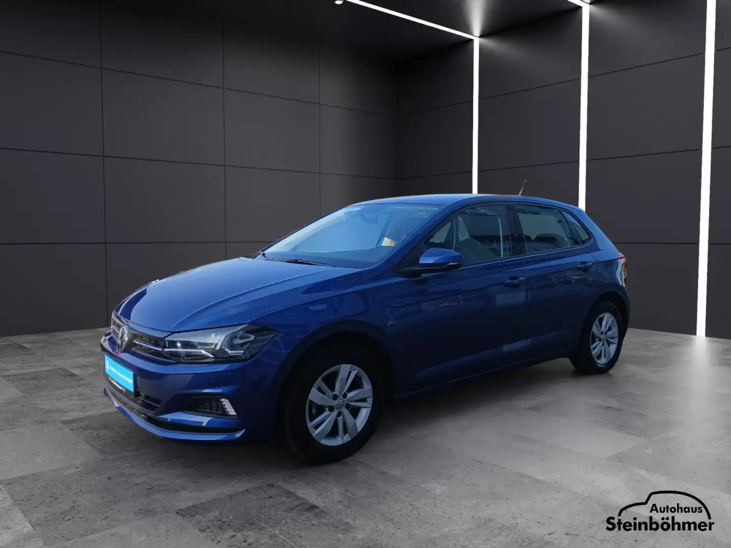 Volkswagen Polo Comfortline 1.0 TSI APP Klima ALU Bluetooth Blau - 2