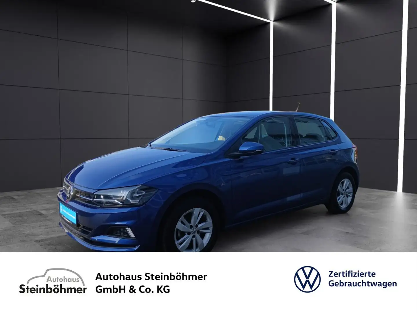 Volkswagen Polo Comfortline 1.0 TSI APP Klima ALU Bluetooth Blau - 1