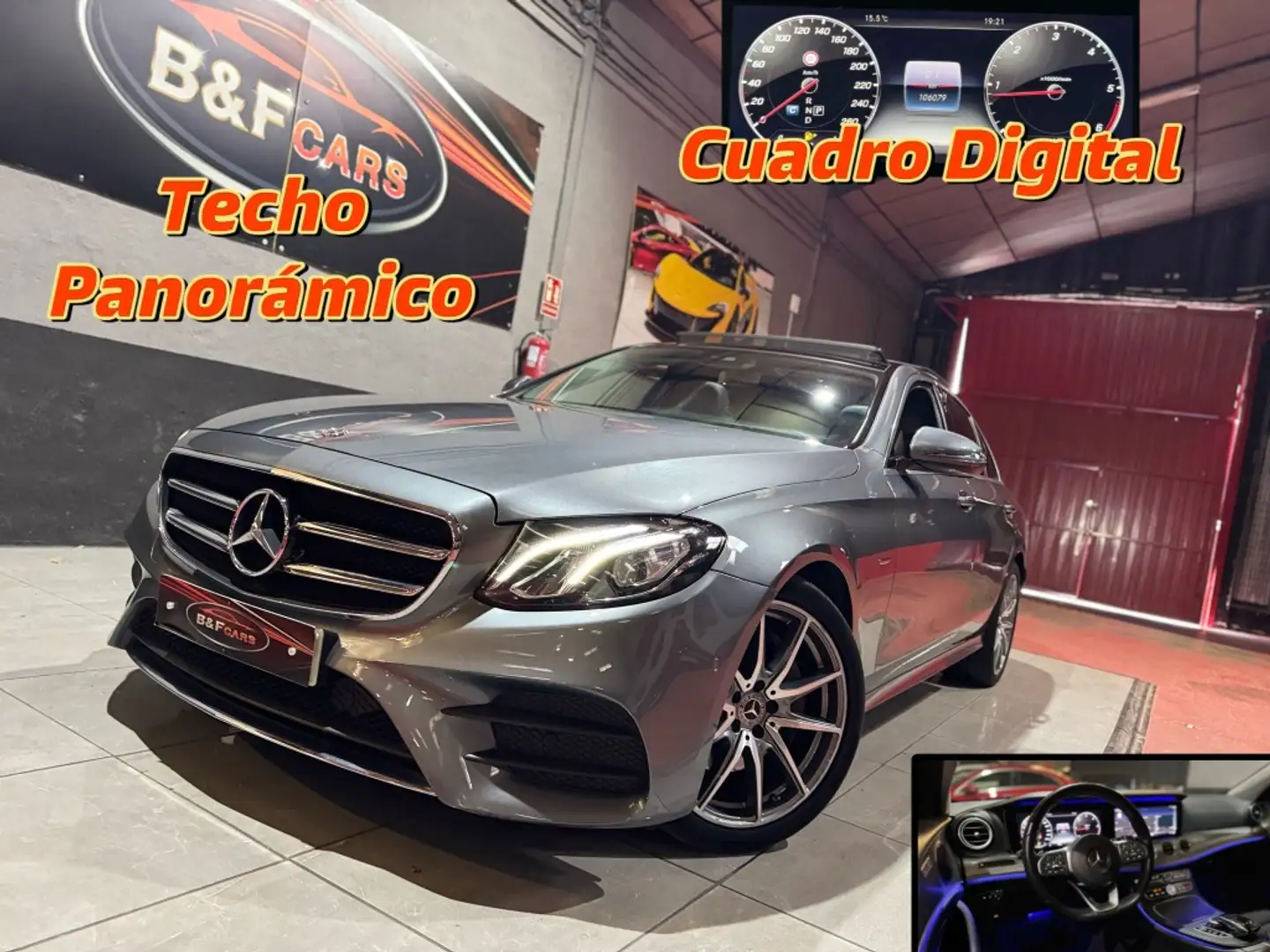 Mercedes-Benz E 220 220d 9G-Tronic Gris - 1