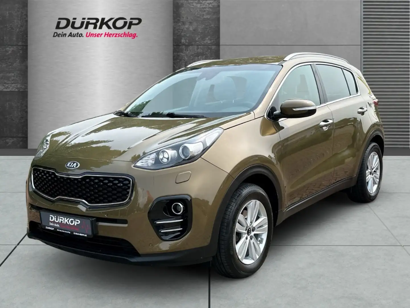 Kia Sportage 2WD GDI Spirit 1.6 GDi Navi Soundsystem Bi-Xenon K Grün - 1