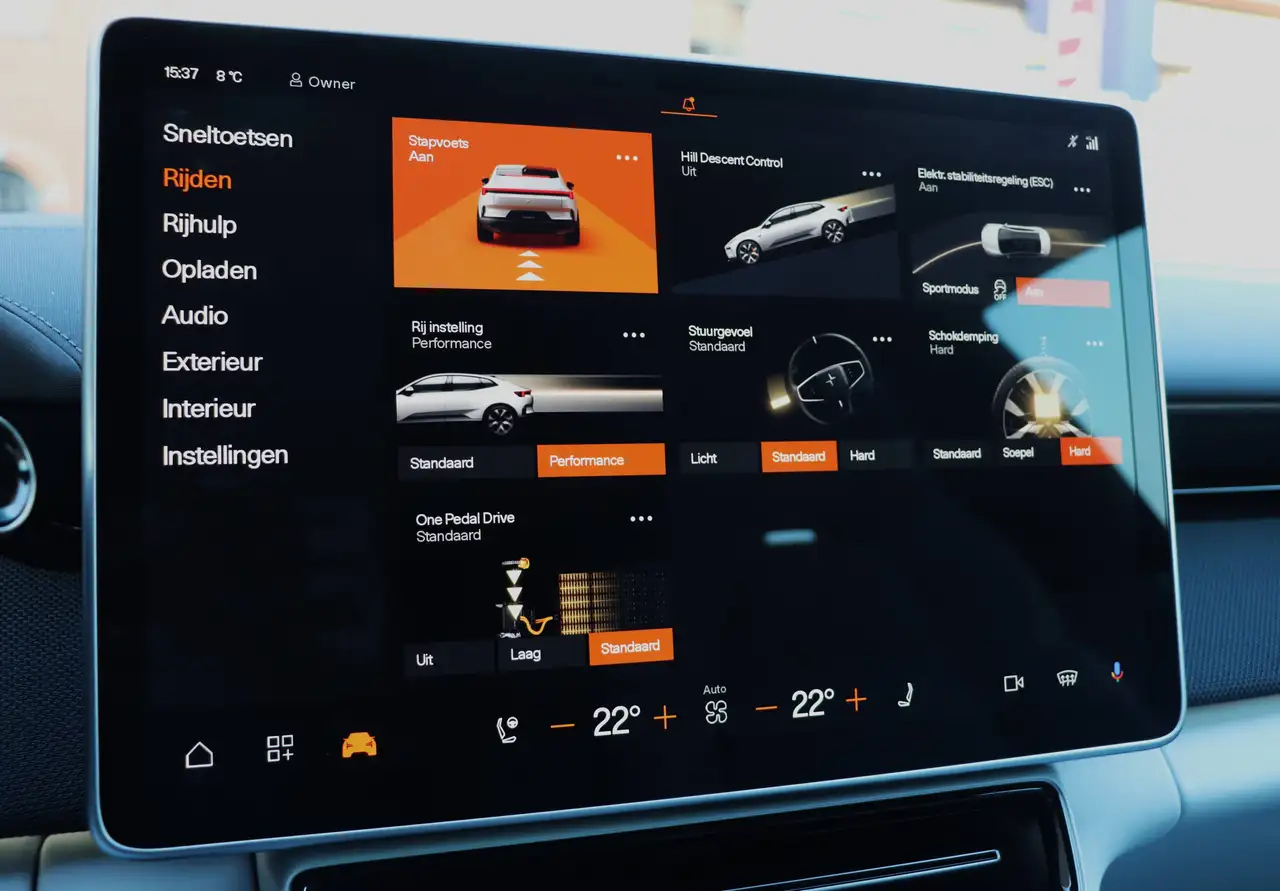 Polestar 4 Performance Nappa/Elektrochroom/Towbar/SOH = 99%, миниатюра 20