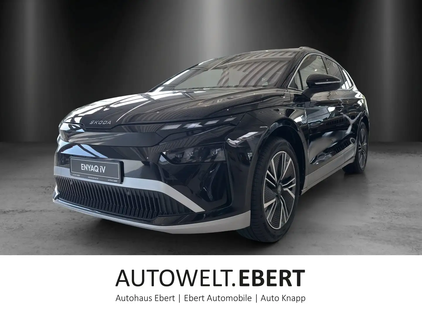 Skoda Enyaq 60 Schwarz - 1