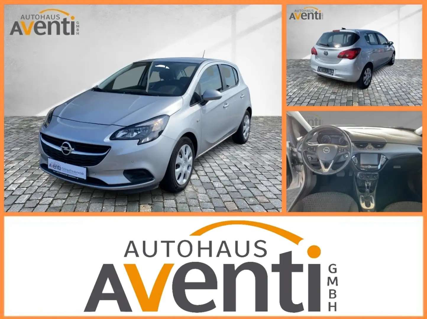 Opel Corsa Edition *Winter-Paket*Navi*AUT*PDC*Klima* Silber - 1