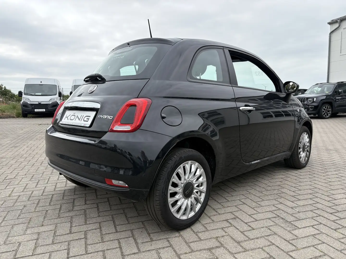 Fiat 500 PDC * Klimaautom. *Panoramadach Dolcevita Schwarz - 2
