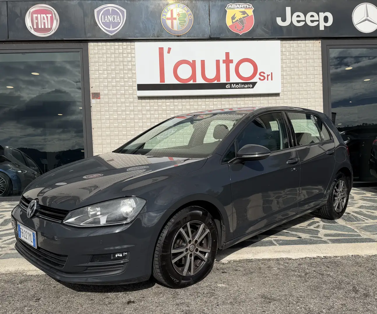 Volkswagen Golf Golf VII 5p 1.6 tdi Trendline 90cv E6 Grau - 1