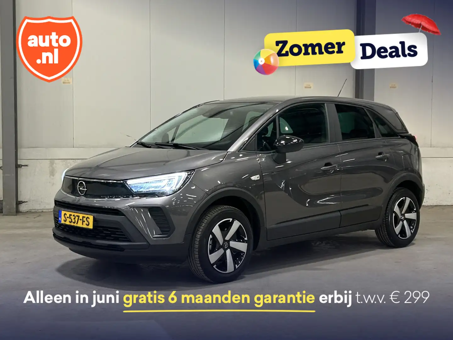 Opel Crossland 1.2 Turbo Edition | Cruise Control | LED | Camera Grau - 1