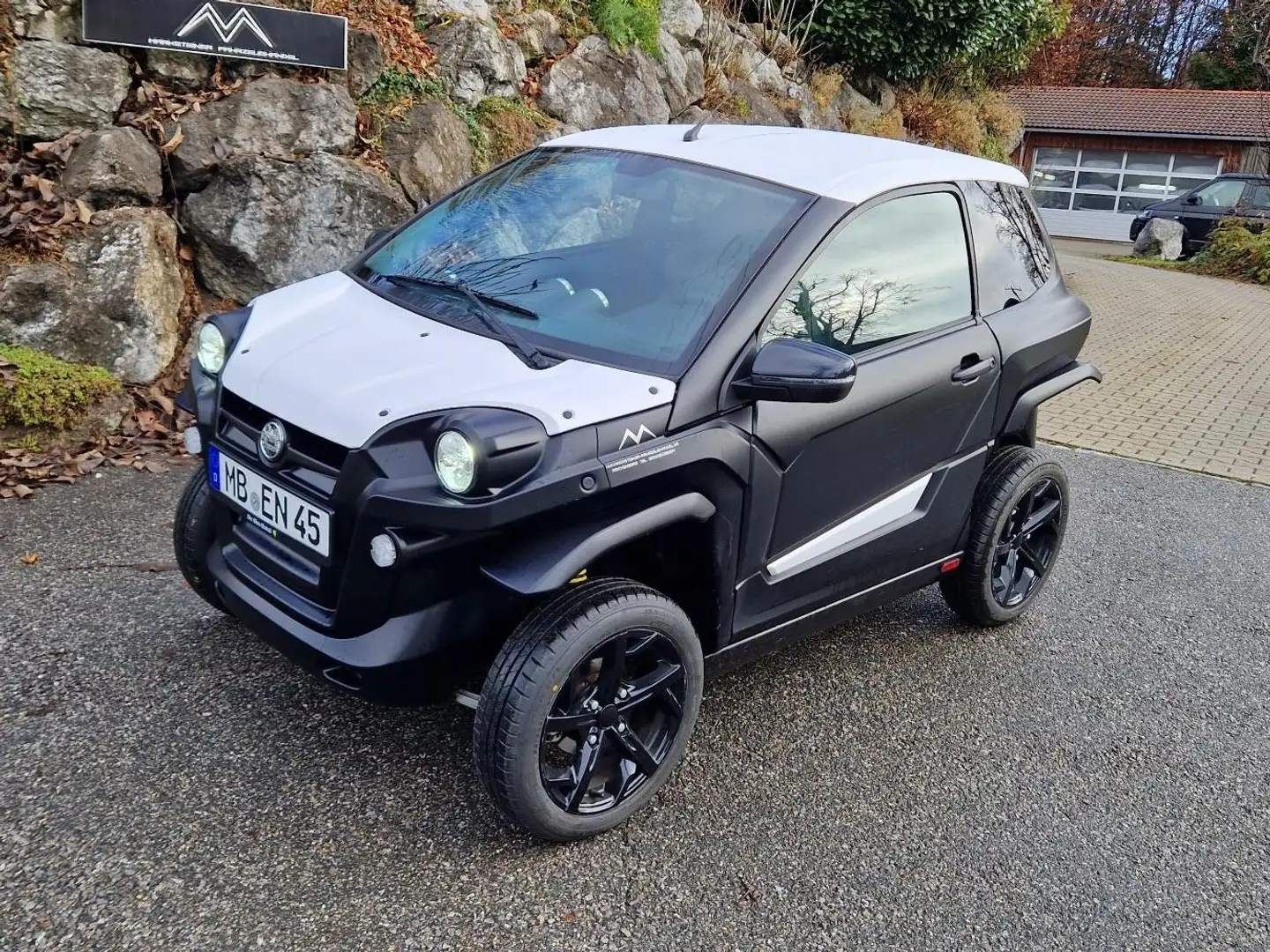 Aixam Scouty R E Scouty gross Batteriepaket Websato Standheizung White - 1