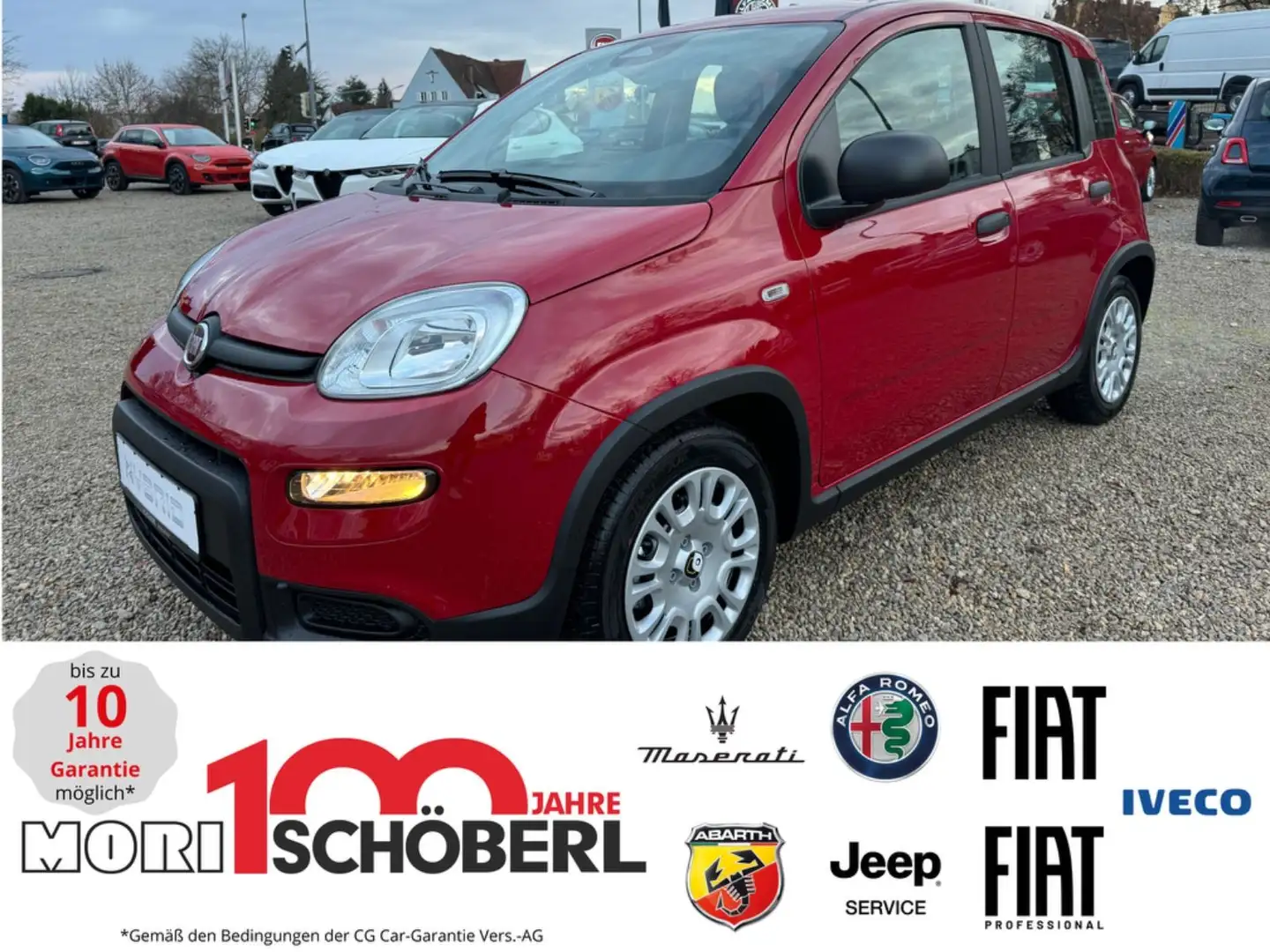 Fiat Panda 1.0 GSE 51kW Mild-Hybrid *City Paket* Rot - 1