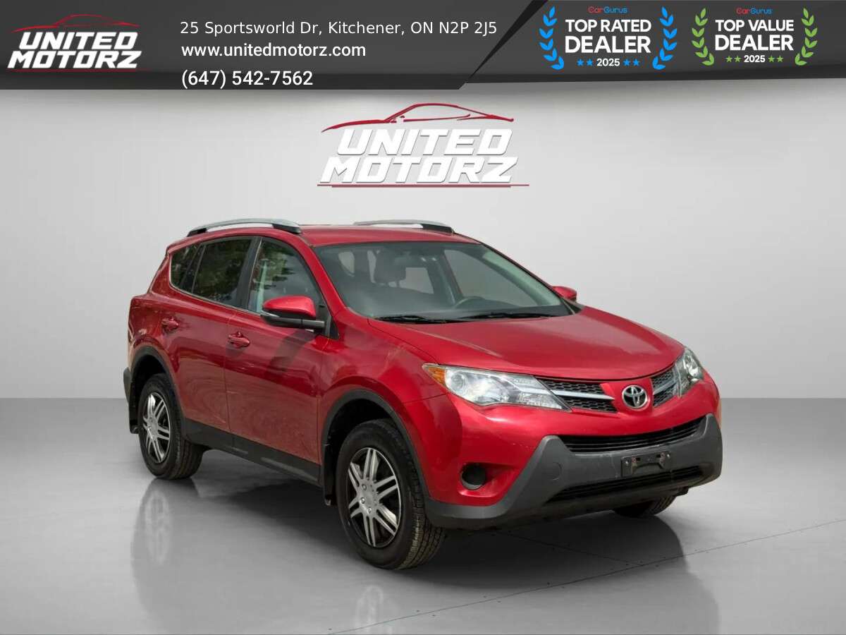 2015 Toyota RAV4 LE AUTO FWD 2.5L~SAFETY CERTIFIED~NO ACCIDENTS~ONE — снимка 1