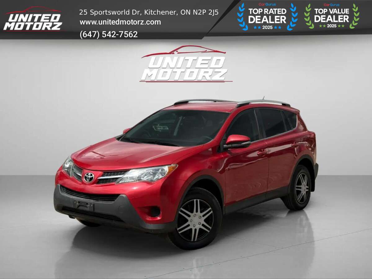 2015 Toyota RAV4 LE AUTO FWD 2.5L~SAFETY CERTIFIED~NO ACCIDENTS~ONE — снимка 1