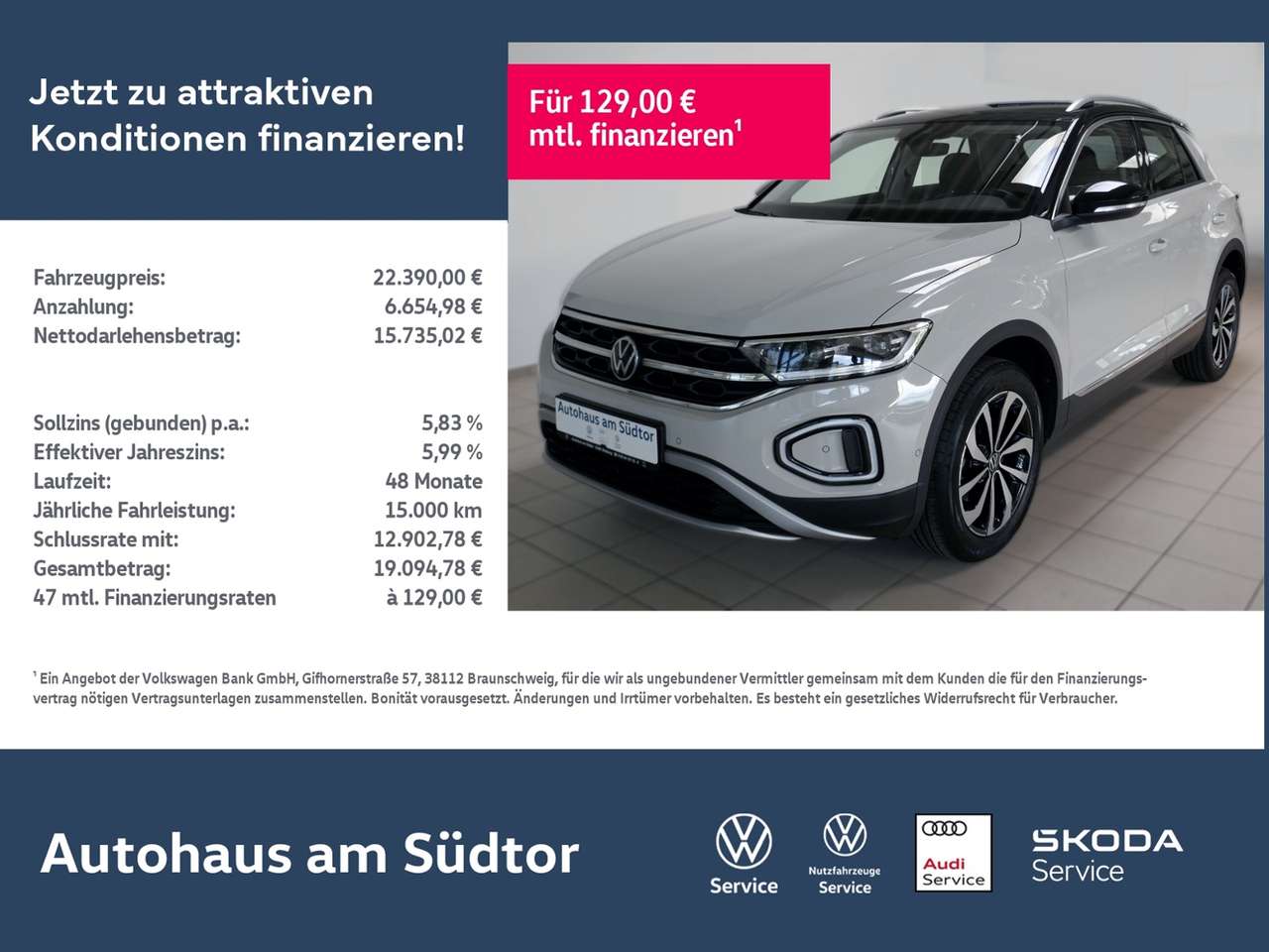 Volkswagen T-Roc 2022 — Style 1.5 TSI | LED PDC ACC Navi App