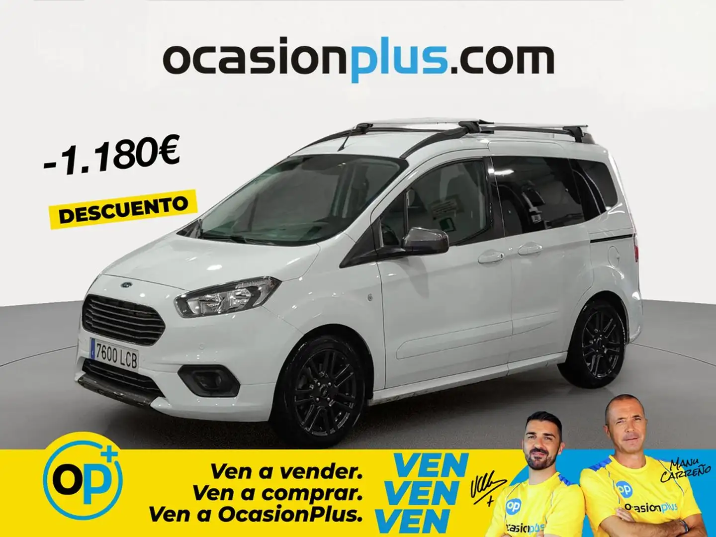Ford Tourneo Courier 1.0 Ecoboost Sport Blanco - 1