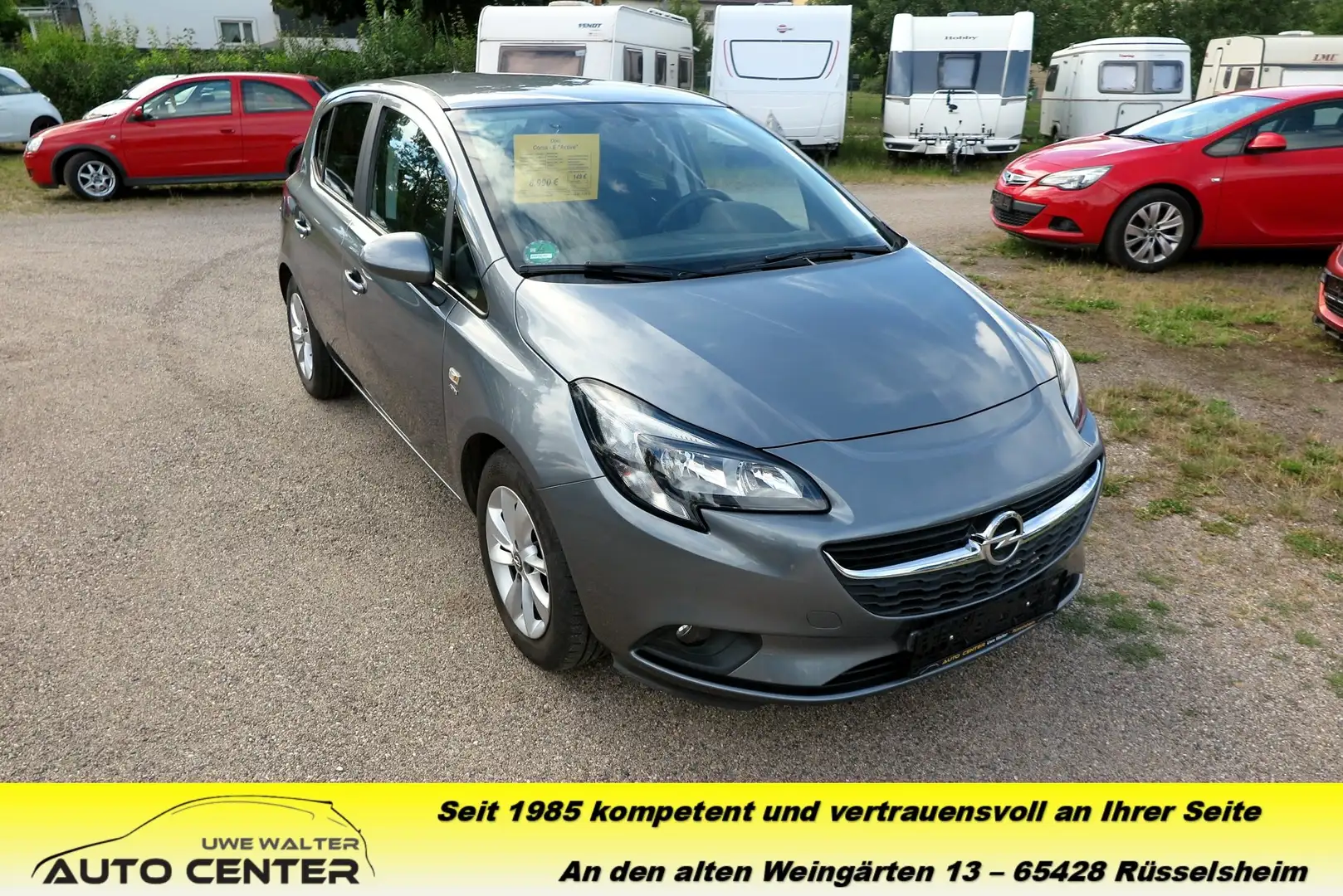 Opel Corsa E 1.2 Active - 1.Hd. - Scheckheft - Sitzhzg. Gris - 1