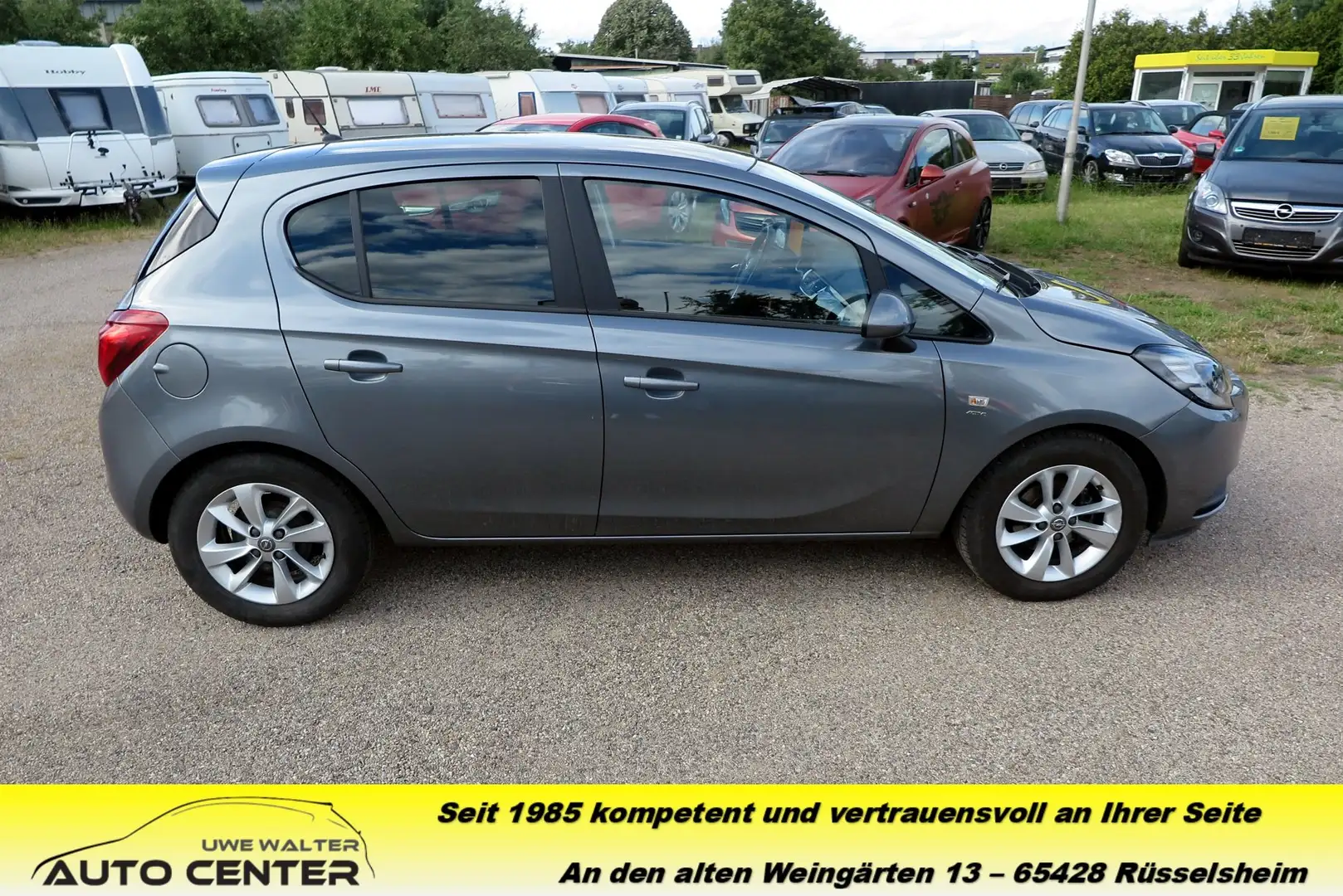 Opel Corsa E 1.2 Active - 1.Hd. - Scheckheft - Sitzhzg. Gris - 2