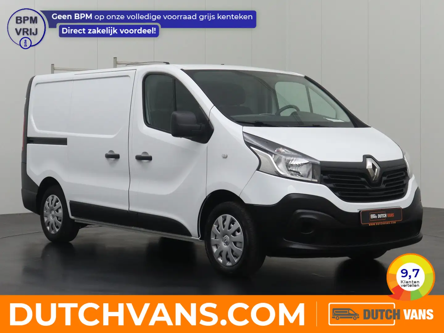 Renault Trafic 1.6DCI 120PK Kastinrichting | Navigatie | 3-Persoo Blanc - 1