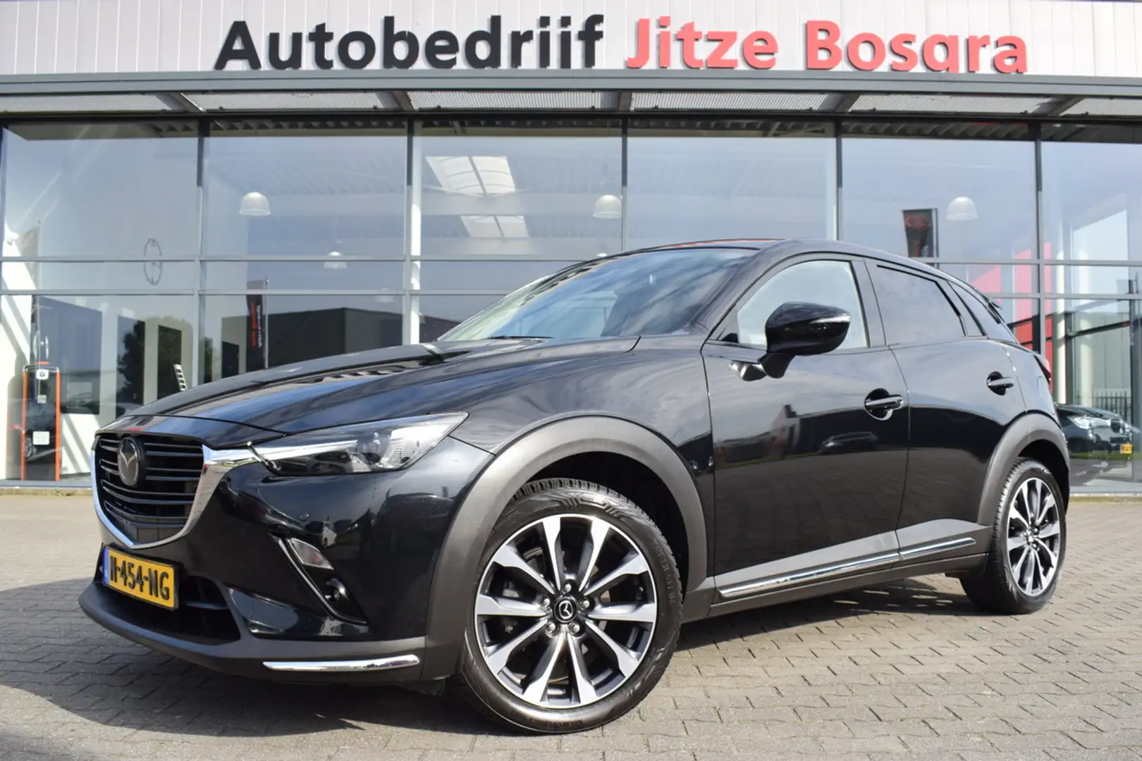 Mazda CX-3 2.0 SkyActiv-G 150pk Automaat AWD GT-M LED | Half Zwart - 1