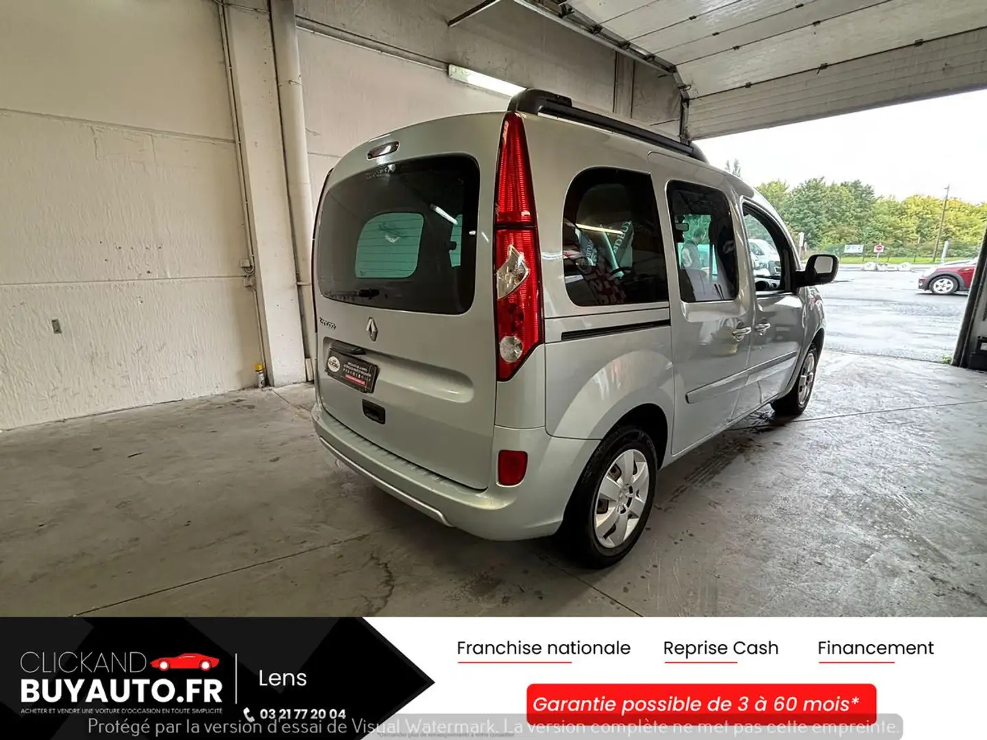 Renault Kangoo 1.5 DCI 75CHV AUTHENTIQUE // CLIMATISATION // REGULATEUR DE VITESSE Grau - 2