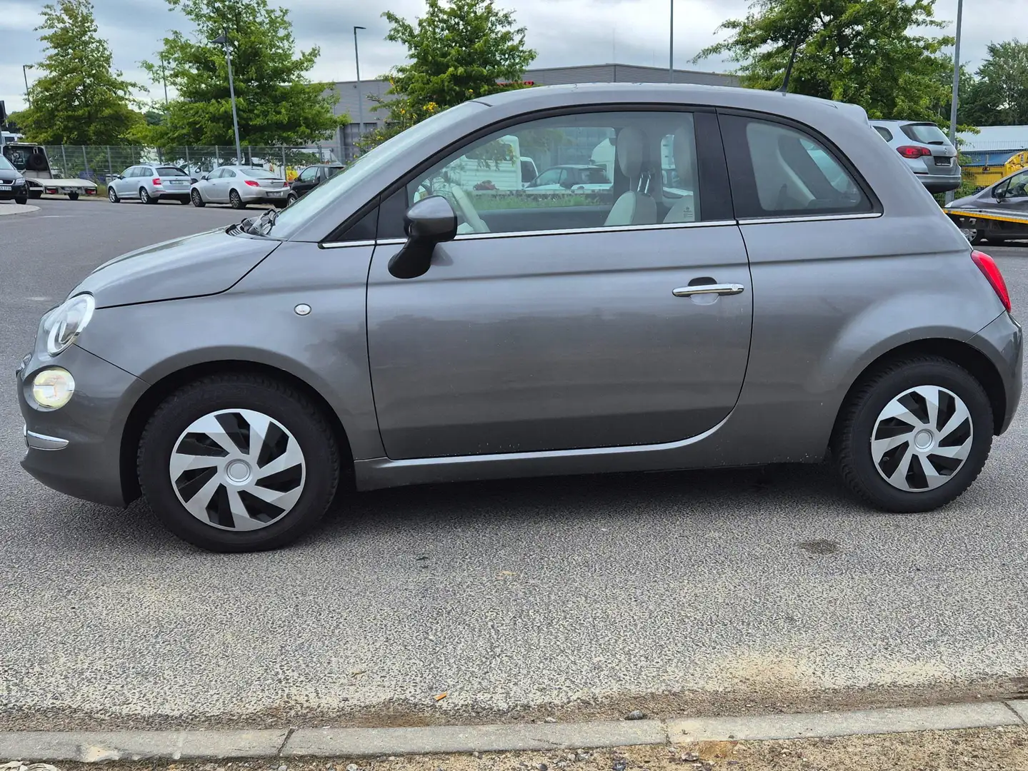 Fiat 500 500 1.2 8V Lounge Automatik Grau - 2
