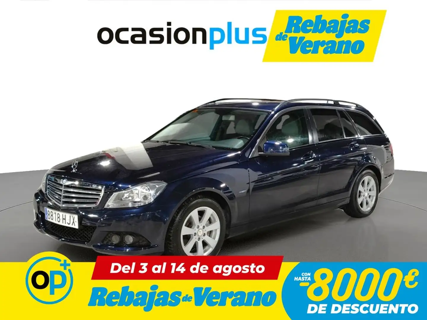 Mercedes-Benz C 200 Estate 200CDI BE Azul - 1