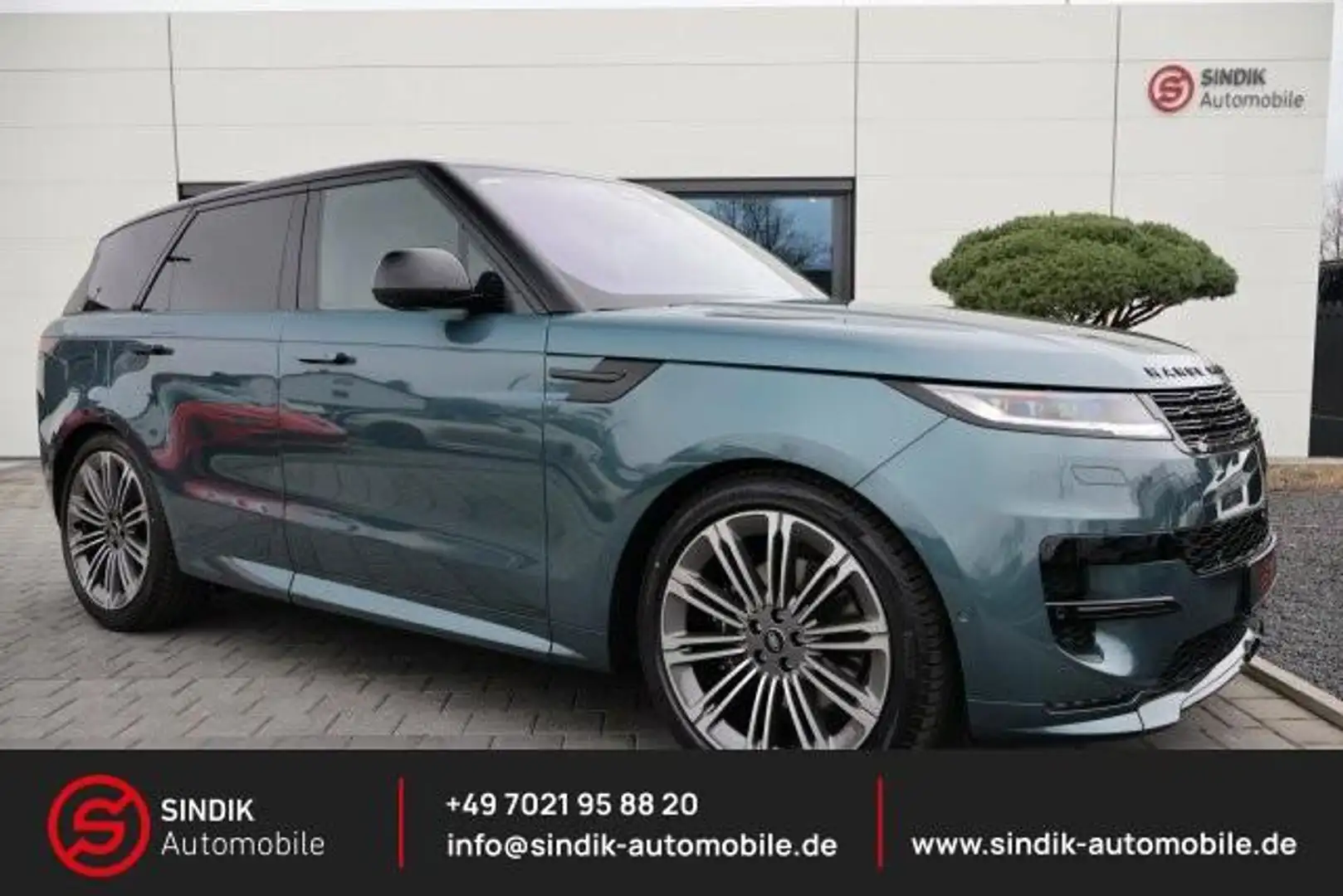 Land Rover Range Rover Sport D350 Autobiography-Pano-StdHzg Grün - 1