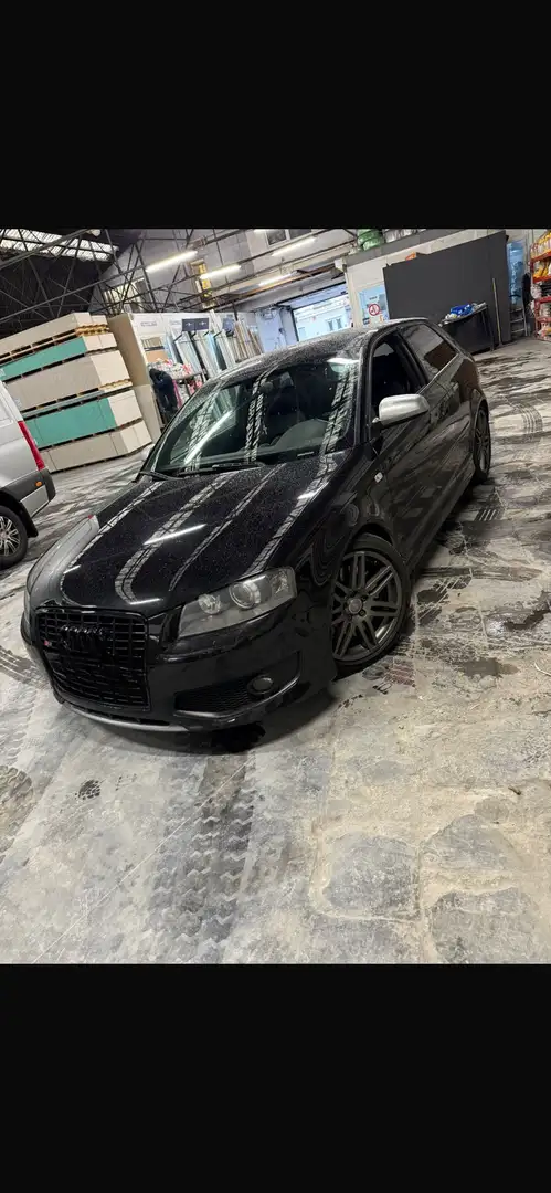 Audi S3 2.0 Turbo 16v FSI Quattro Zwart - 1